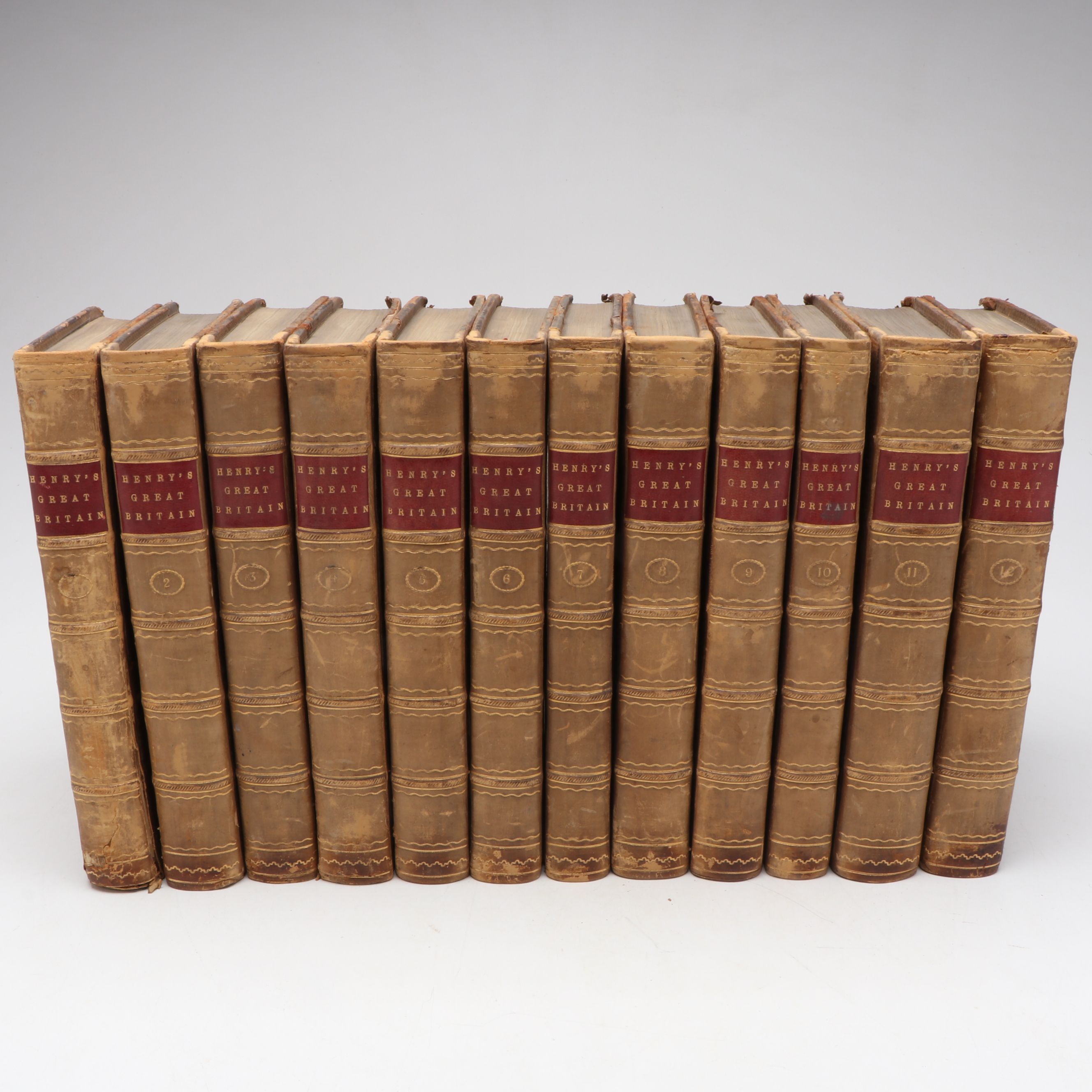 Second Edition "The History of Great Britain" Complete Set by Robert Henry, 1788