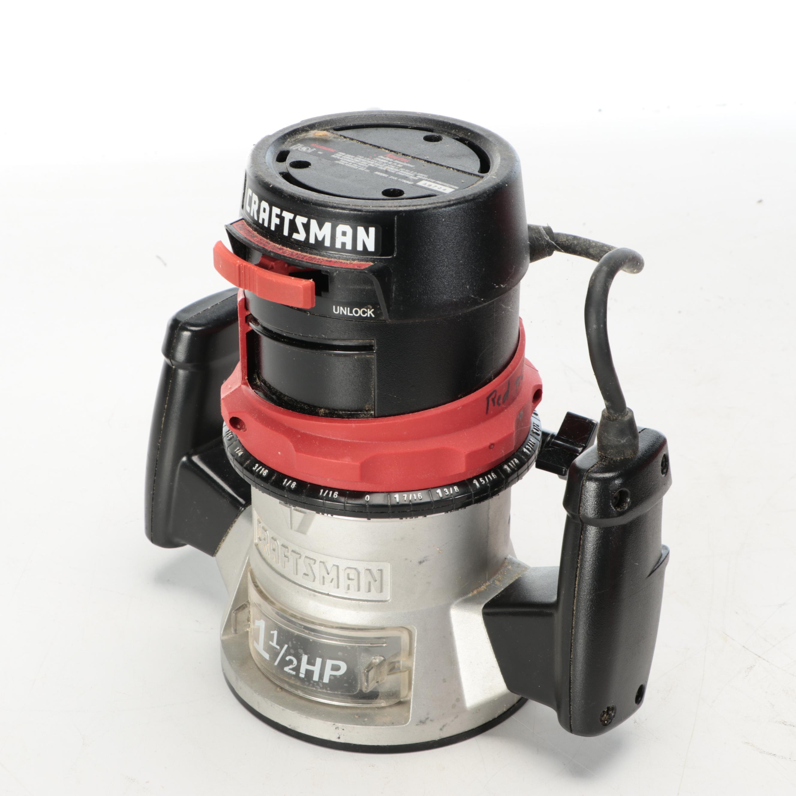 Craftsman Fixed Base Router, Planer and More