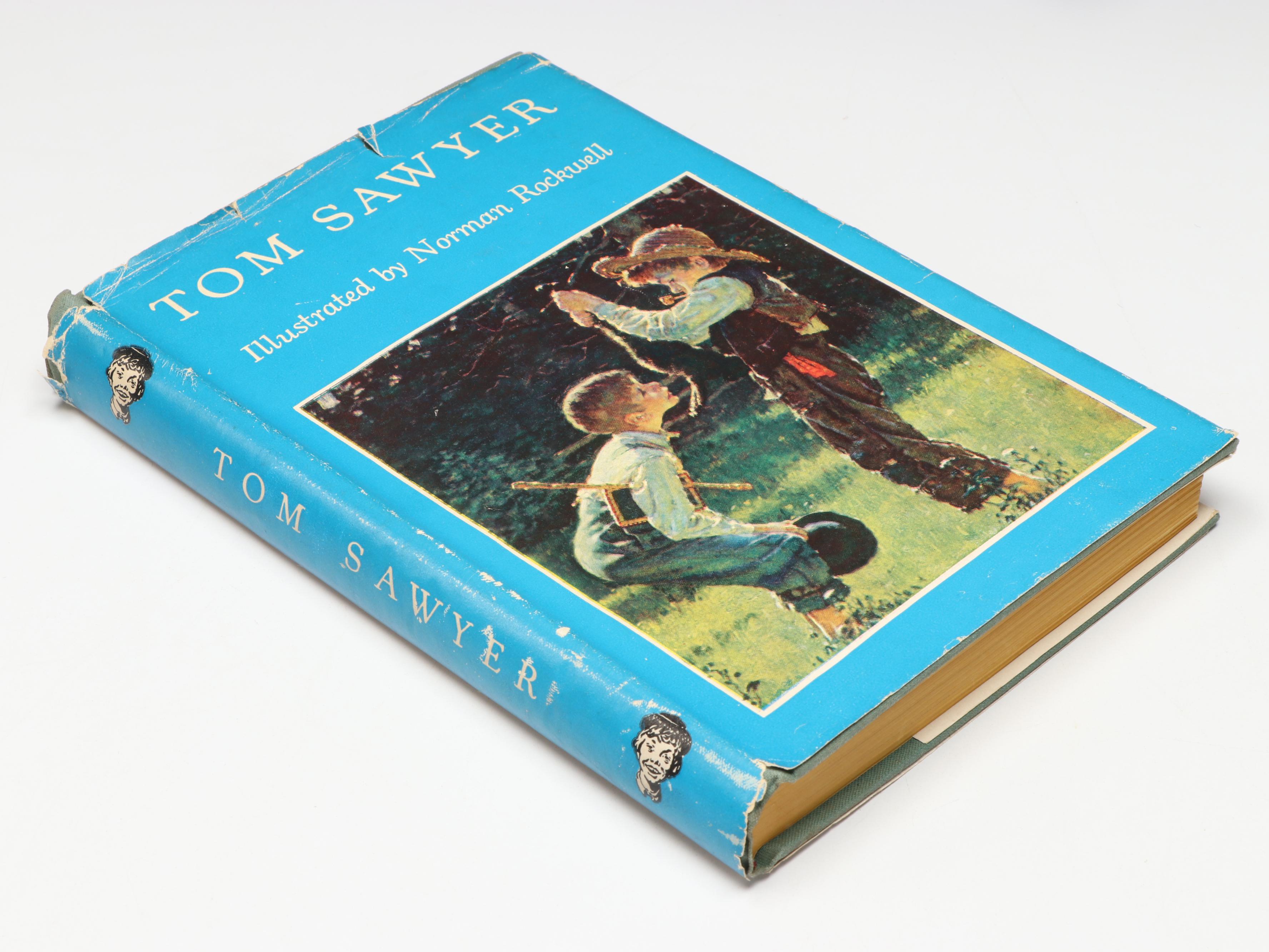 Norman Rockwell Illustrated "Adventures of Tom Sawyer" by Mark Twain and More