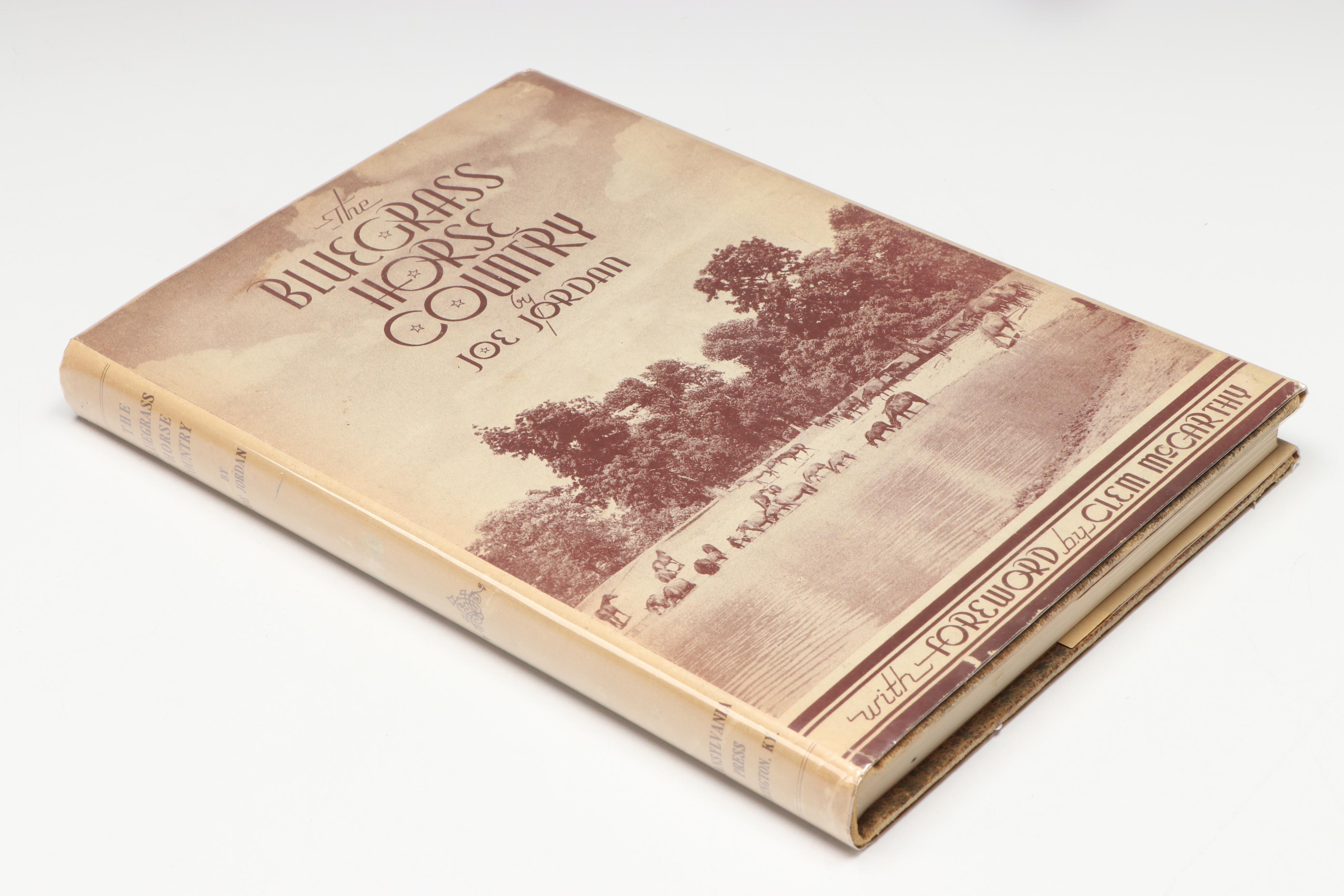 Signed Limited Edition "Bluegrass Horse Country" by Joe Jordan and More Books