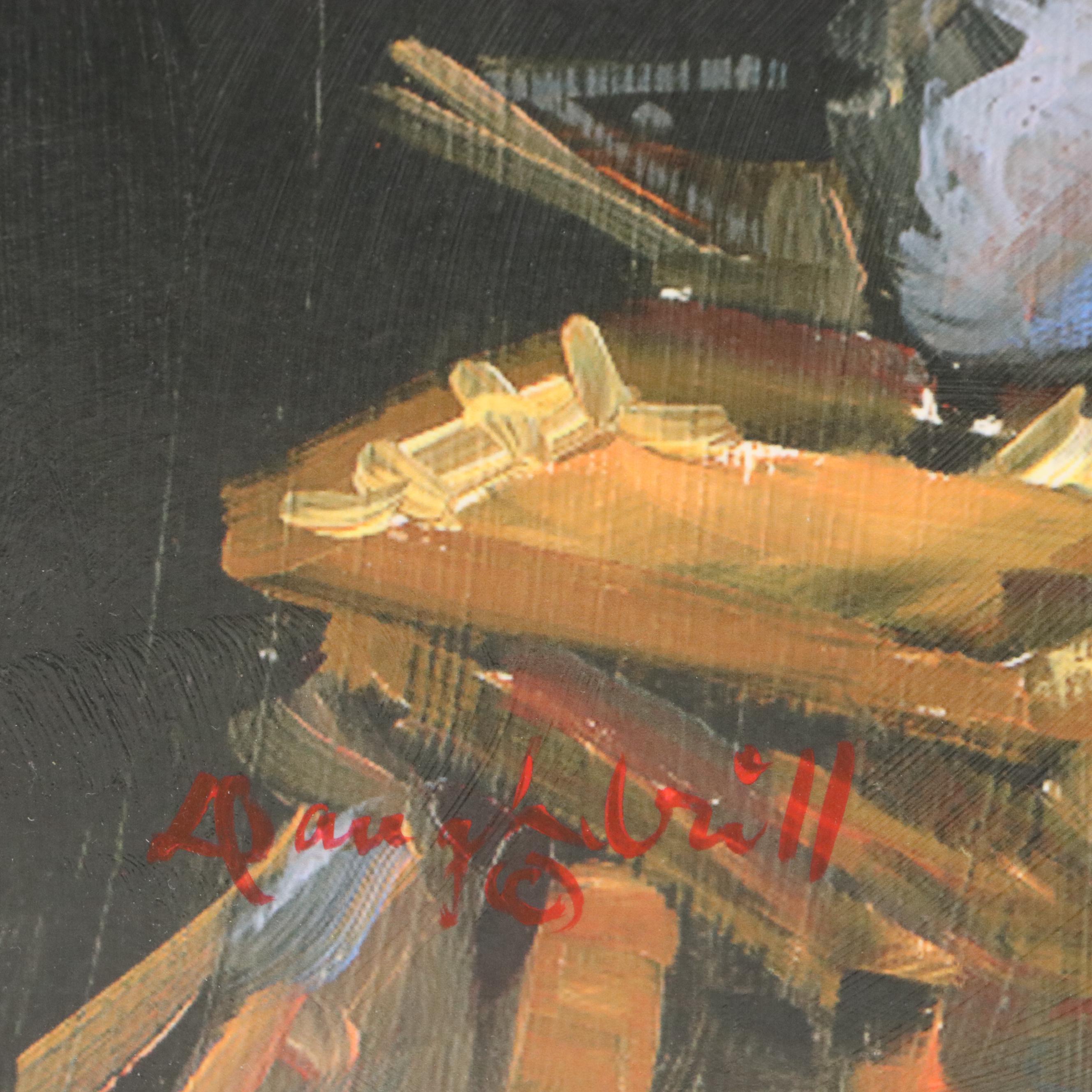 Jann Daughdrill Giclée of Painting After W. Merritt Chase "Reflections," 21st C.