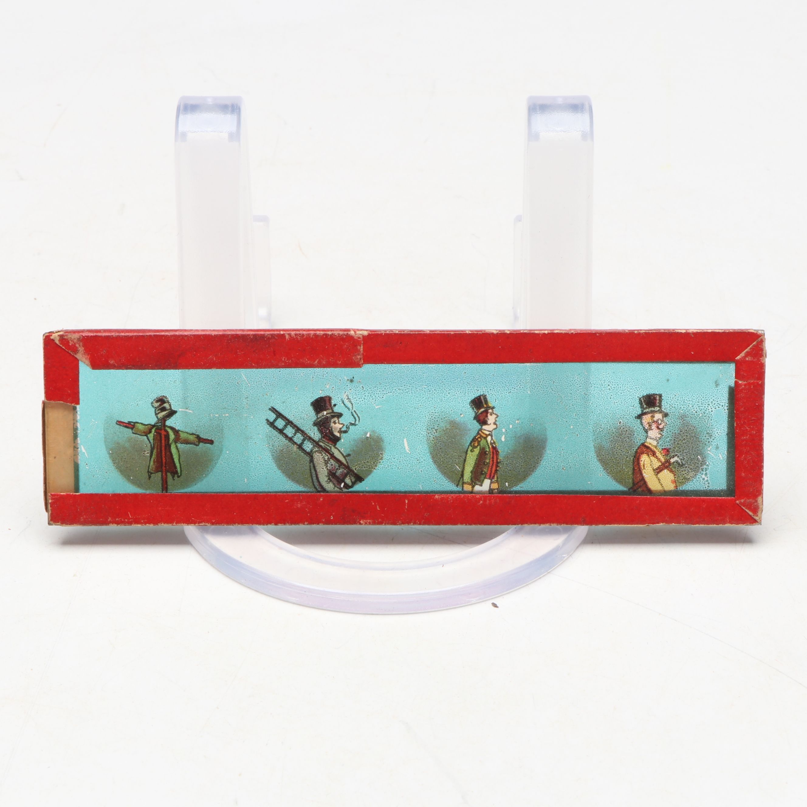 Magic Lantern Slide Projector with Slides, Early 20th Century