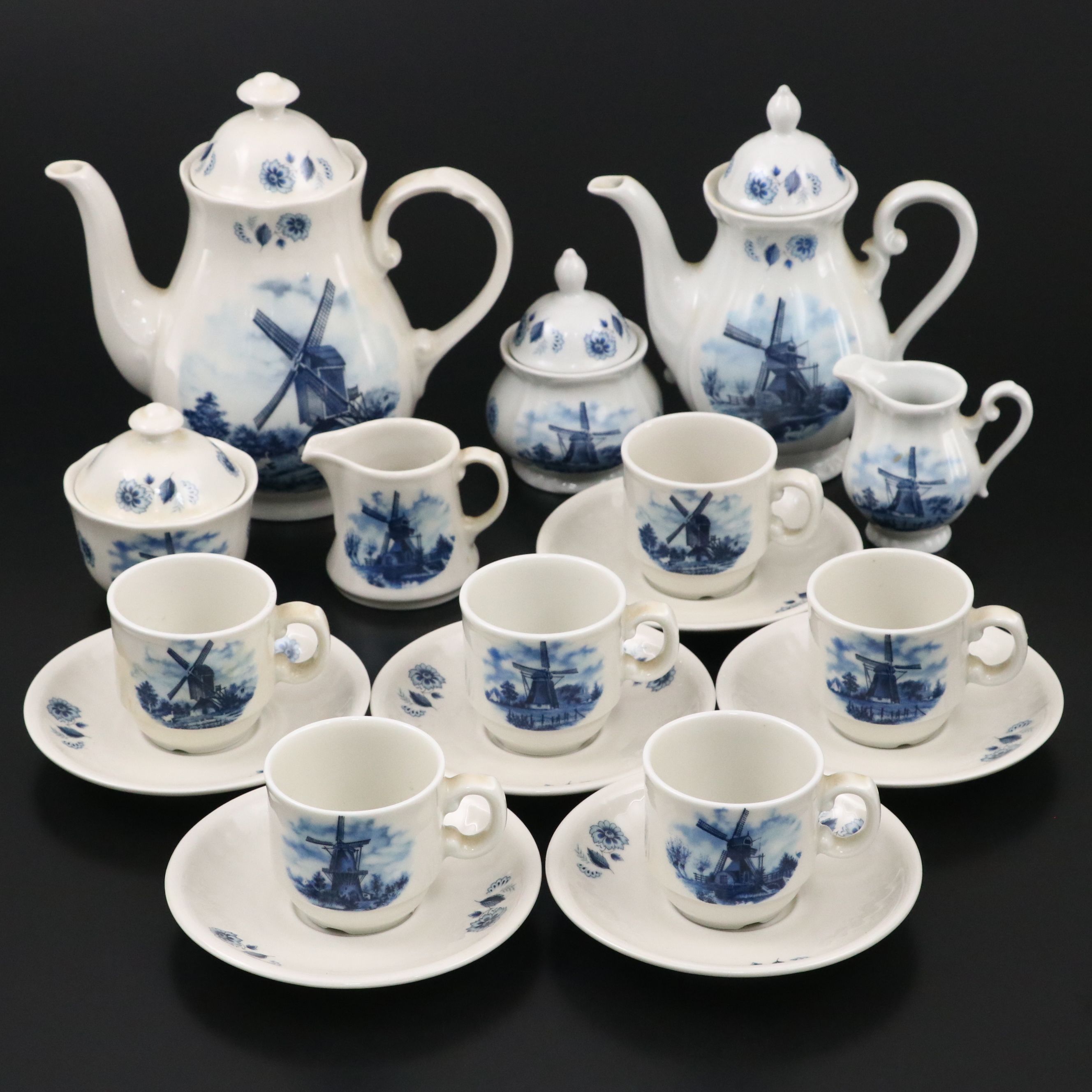 Dutch Delft Tea Set