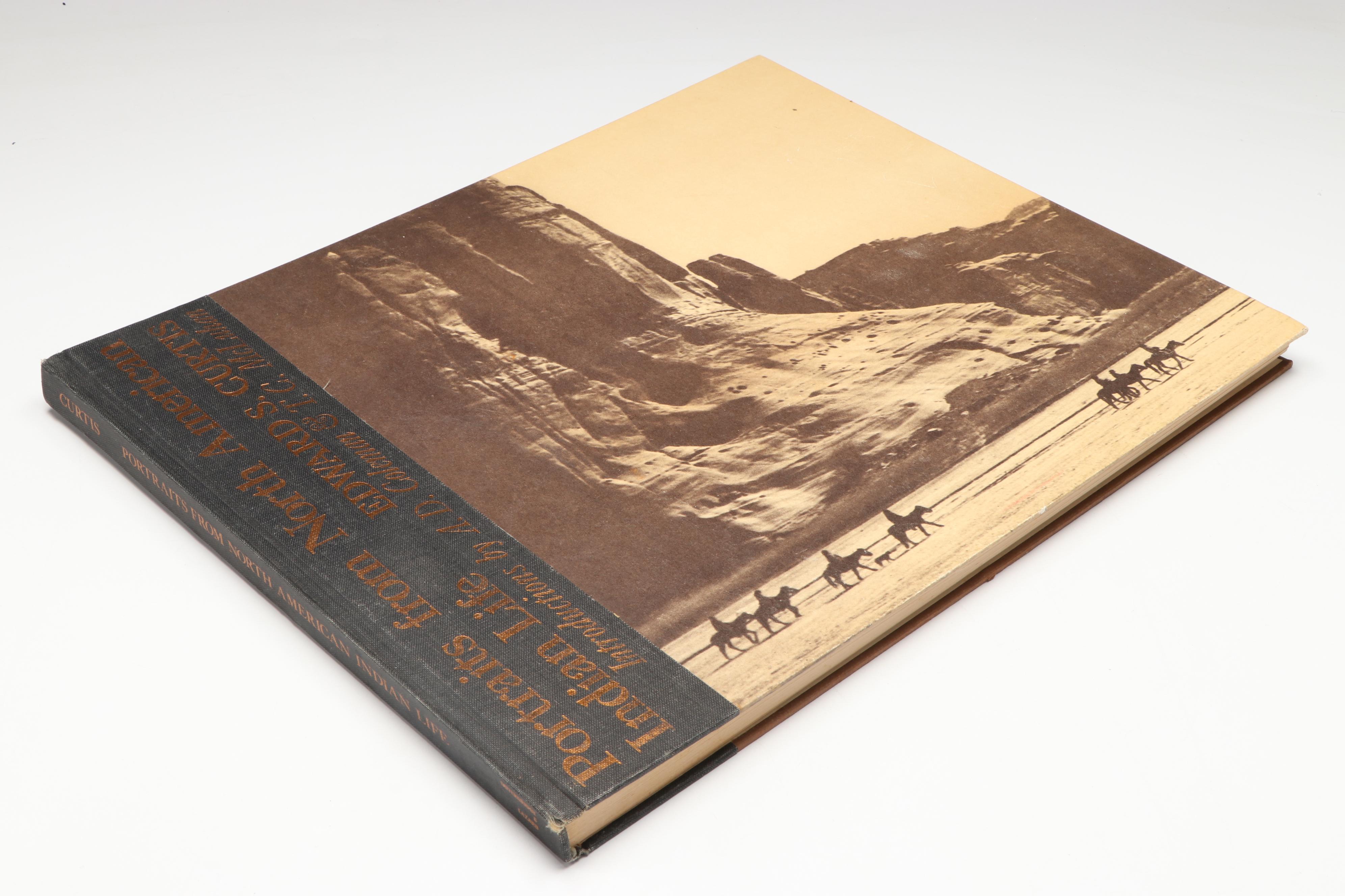 First Edition "Portraits from North American Indian Life" by Edward S. Curtis
