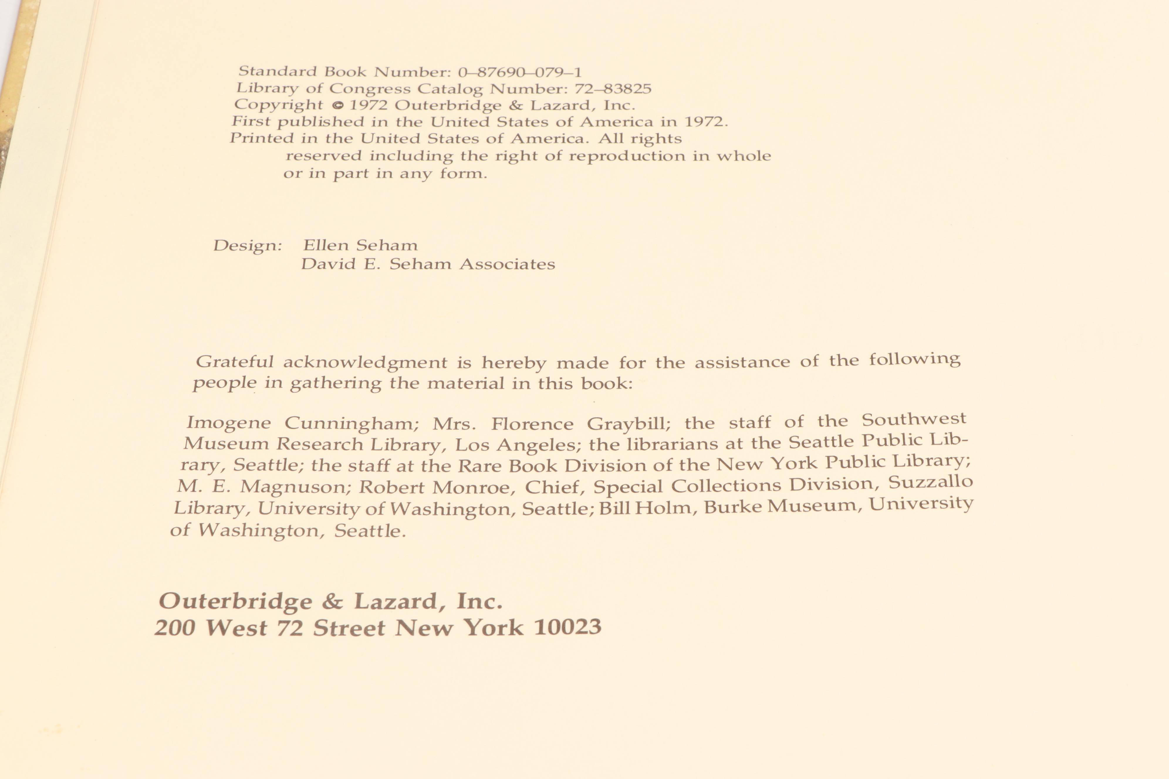 First Edition "Portraits from North American Indian Life" by Edward S. Curtis