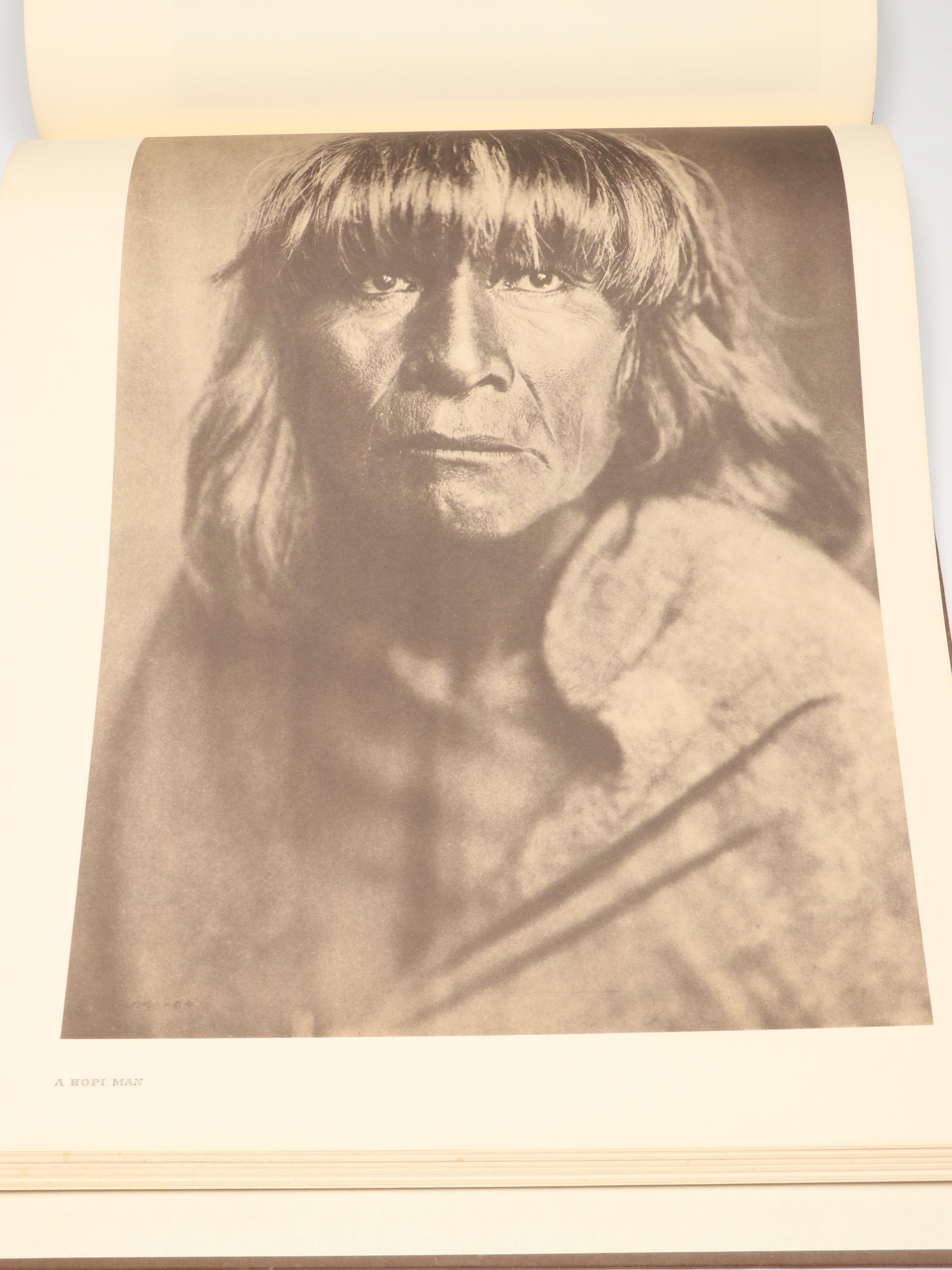 First Edition "Portraits from North American Indian Life" by Edward S. Curtis