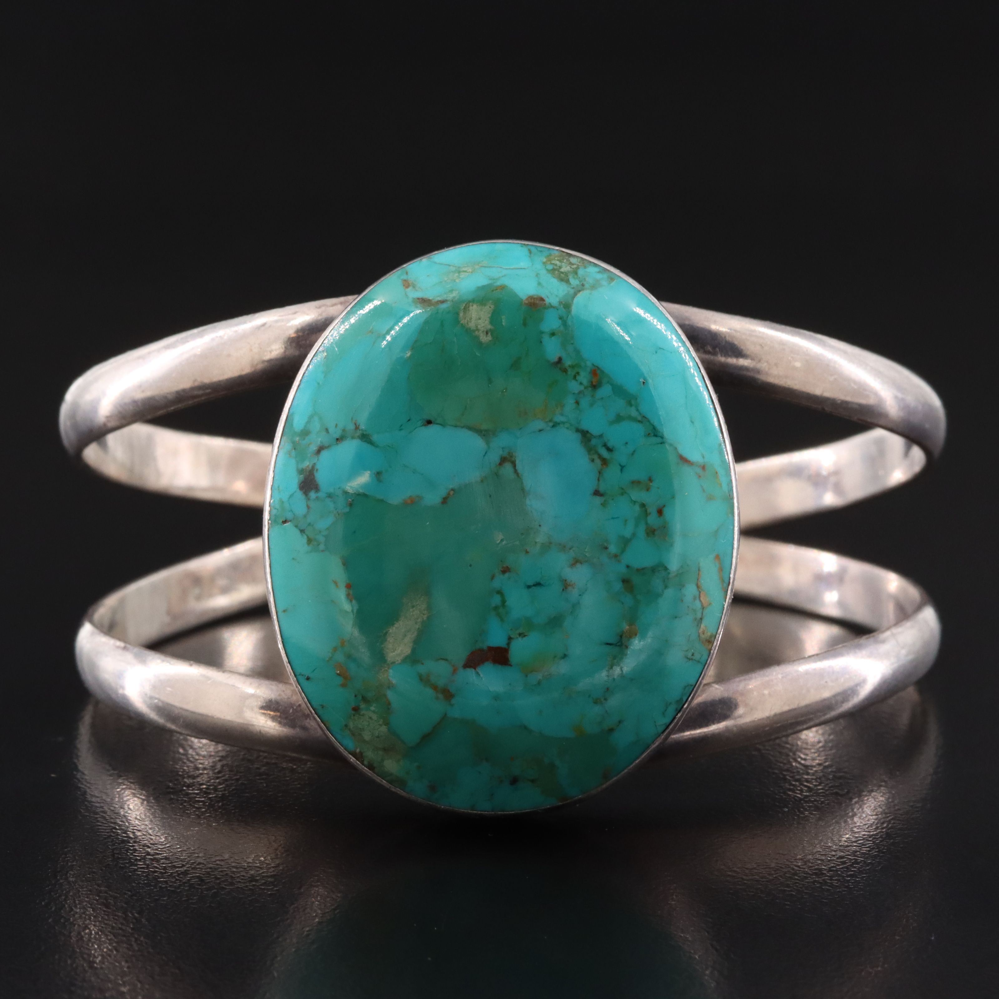 Sterling Turquoise Cuff Bracelet