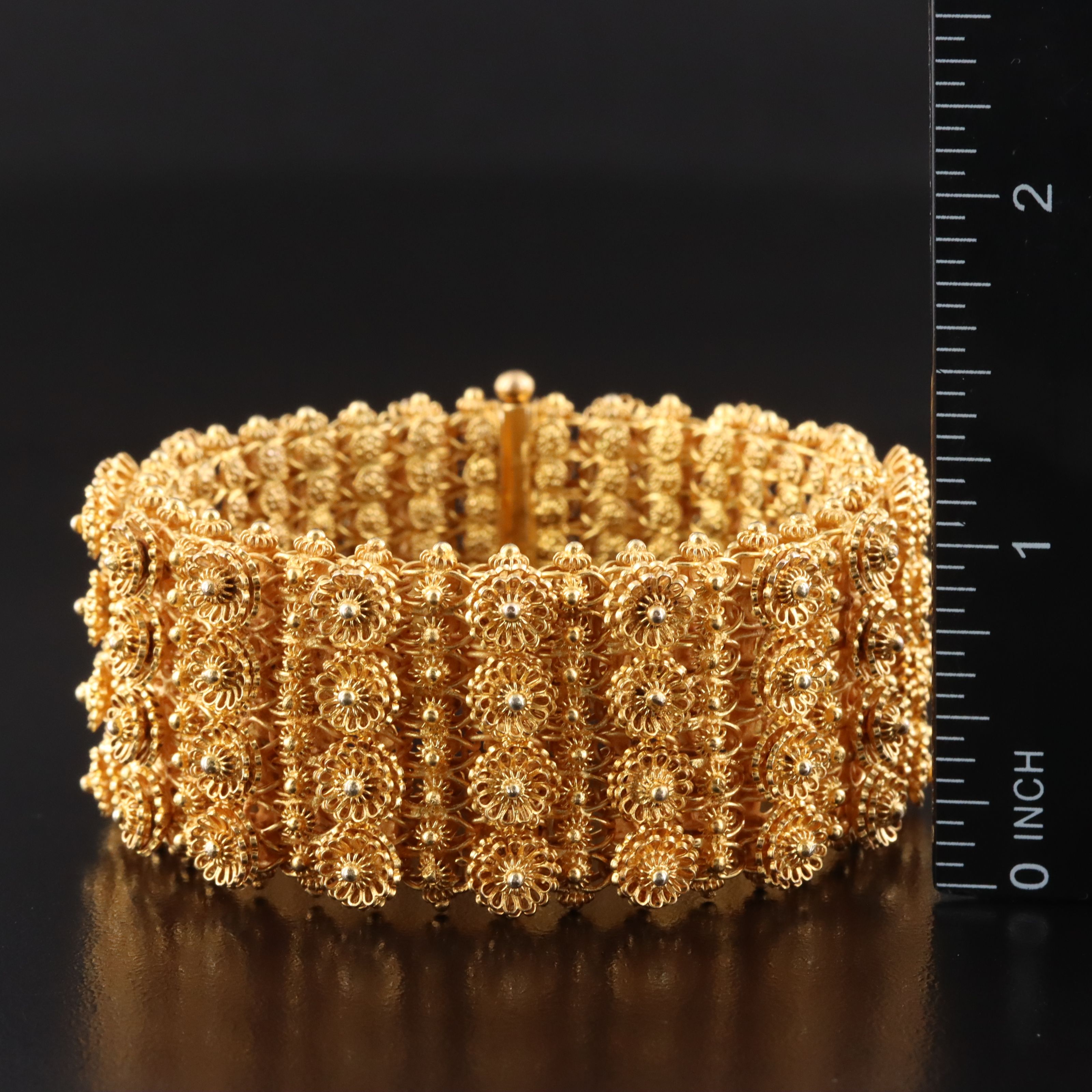 Indian Cannetille Bracelet