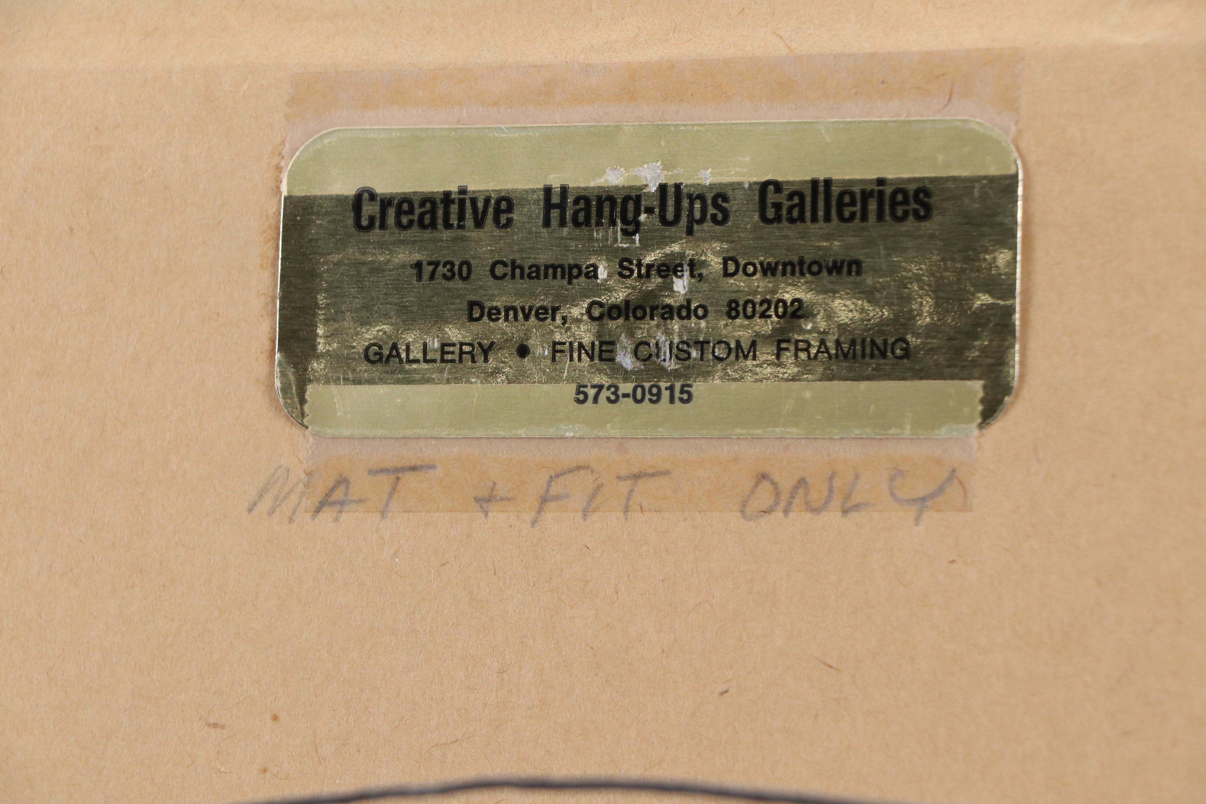 Frederick W. Becker Californian Mountainous Landscape Oil Painting