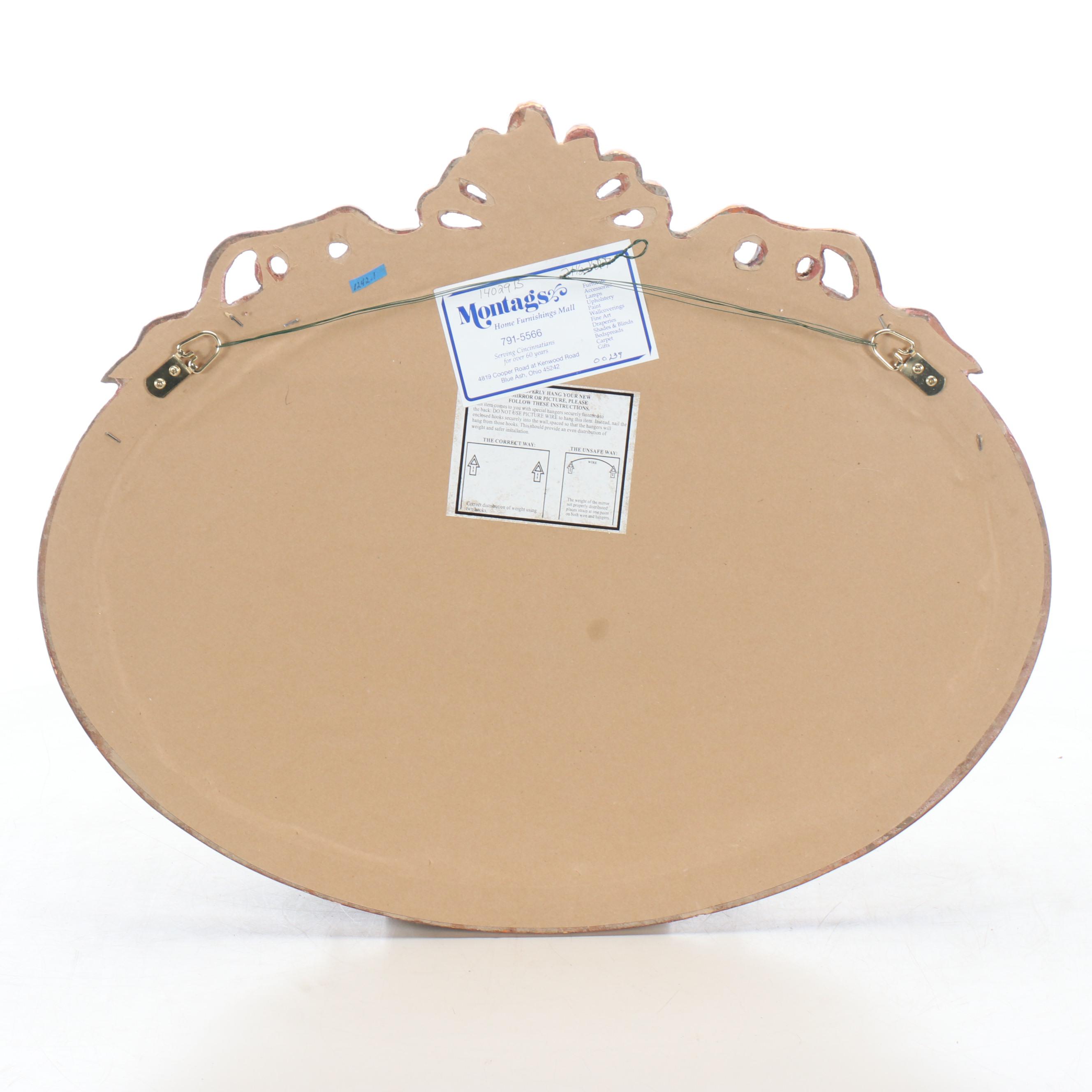 Carolina Mirror Co. with Other Victorian Style Giltwood Wall Mirrors and Frame