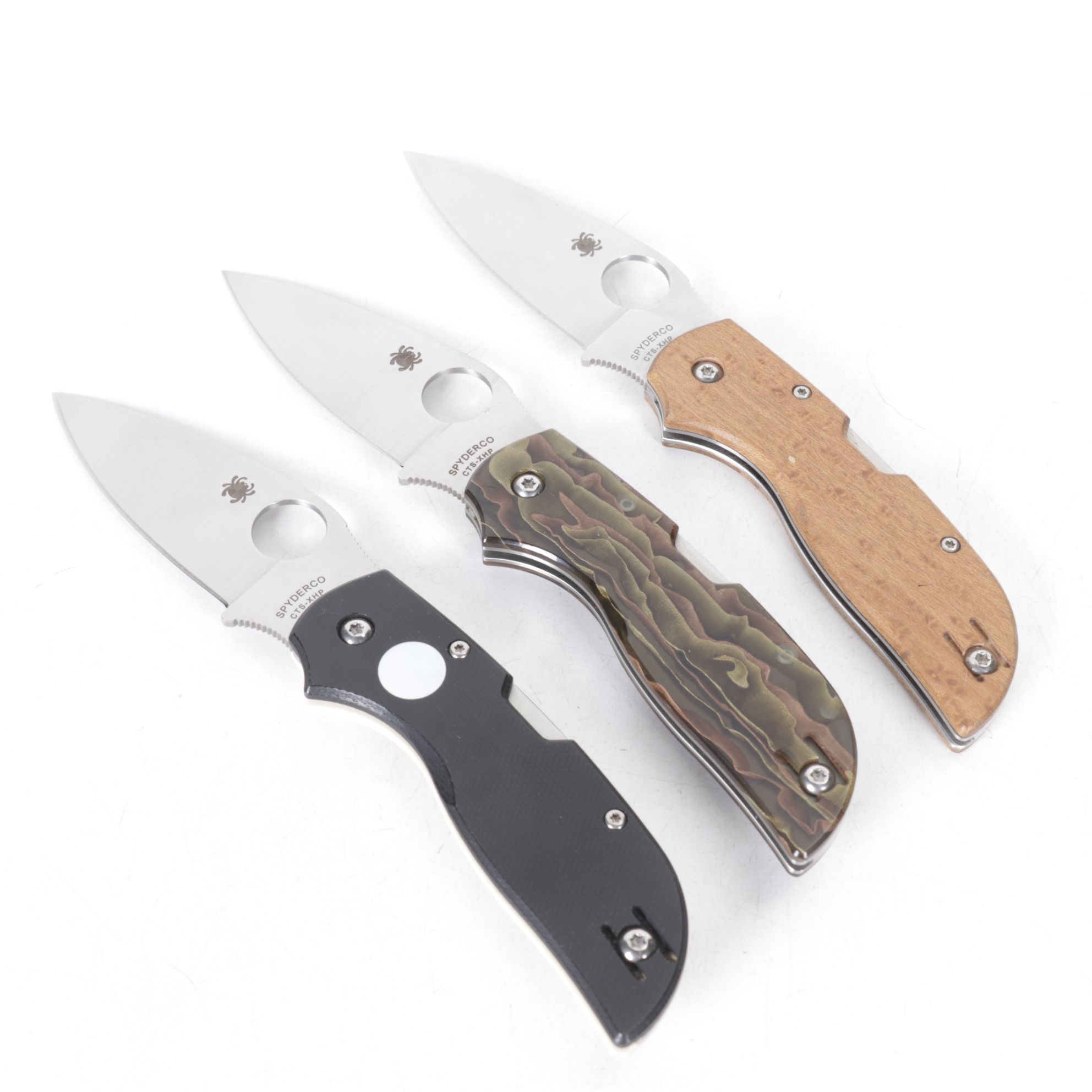 Spyderco Frame Lock Folding Knife Collection