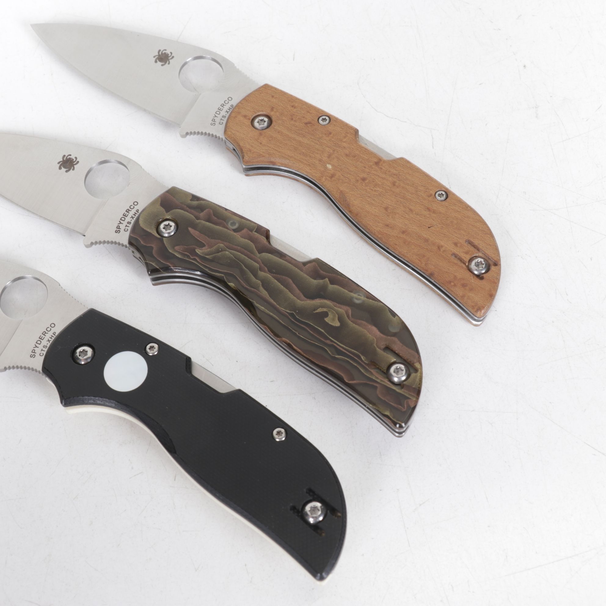 Spyderco Frame Lock Folding Knife Collection