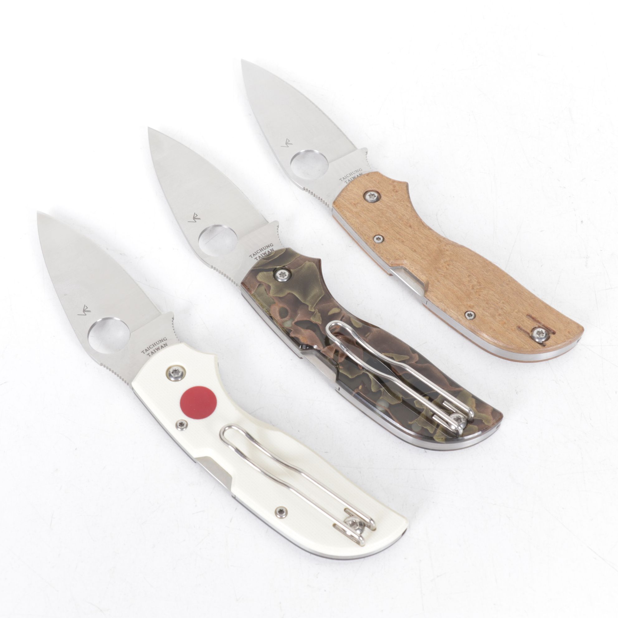 Spyderco Frame Lock Folding Knife Collection