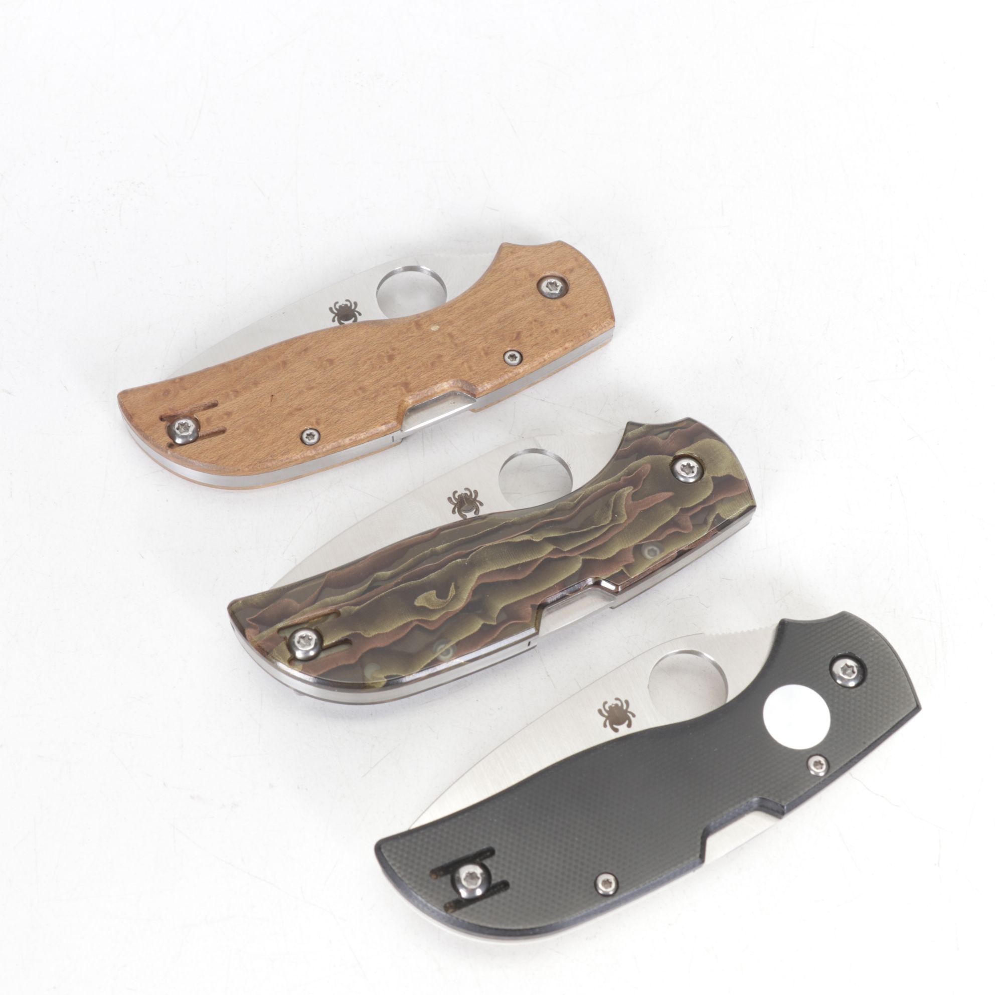 Spyderco Frame Lock Folding Knife Collection