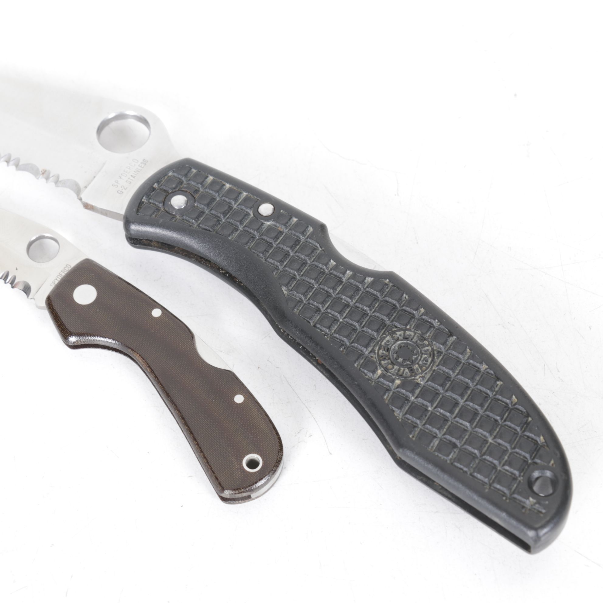 Spyderco Frame Lock Folding Knife Collection