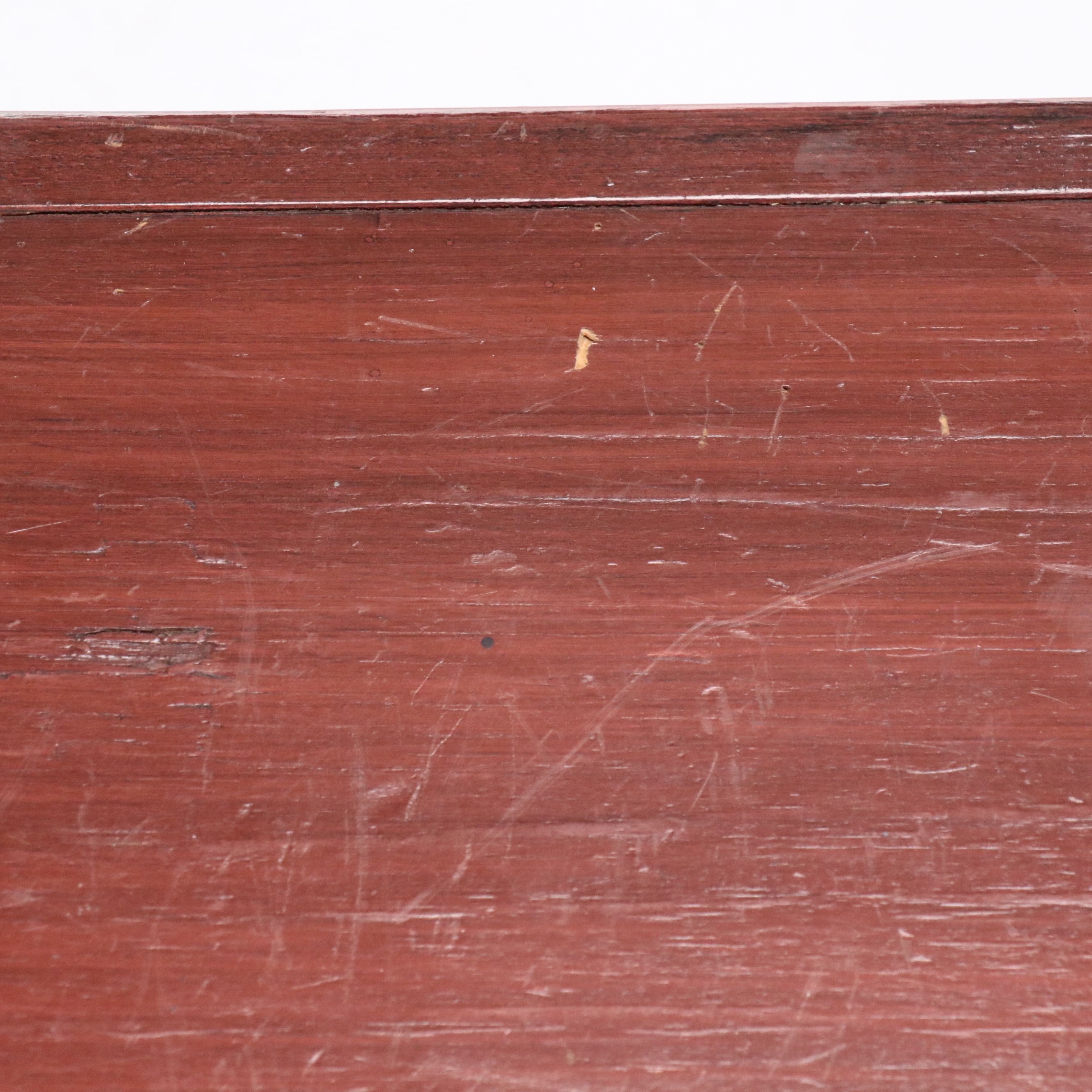 American  Primitive Style Pine Bench