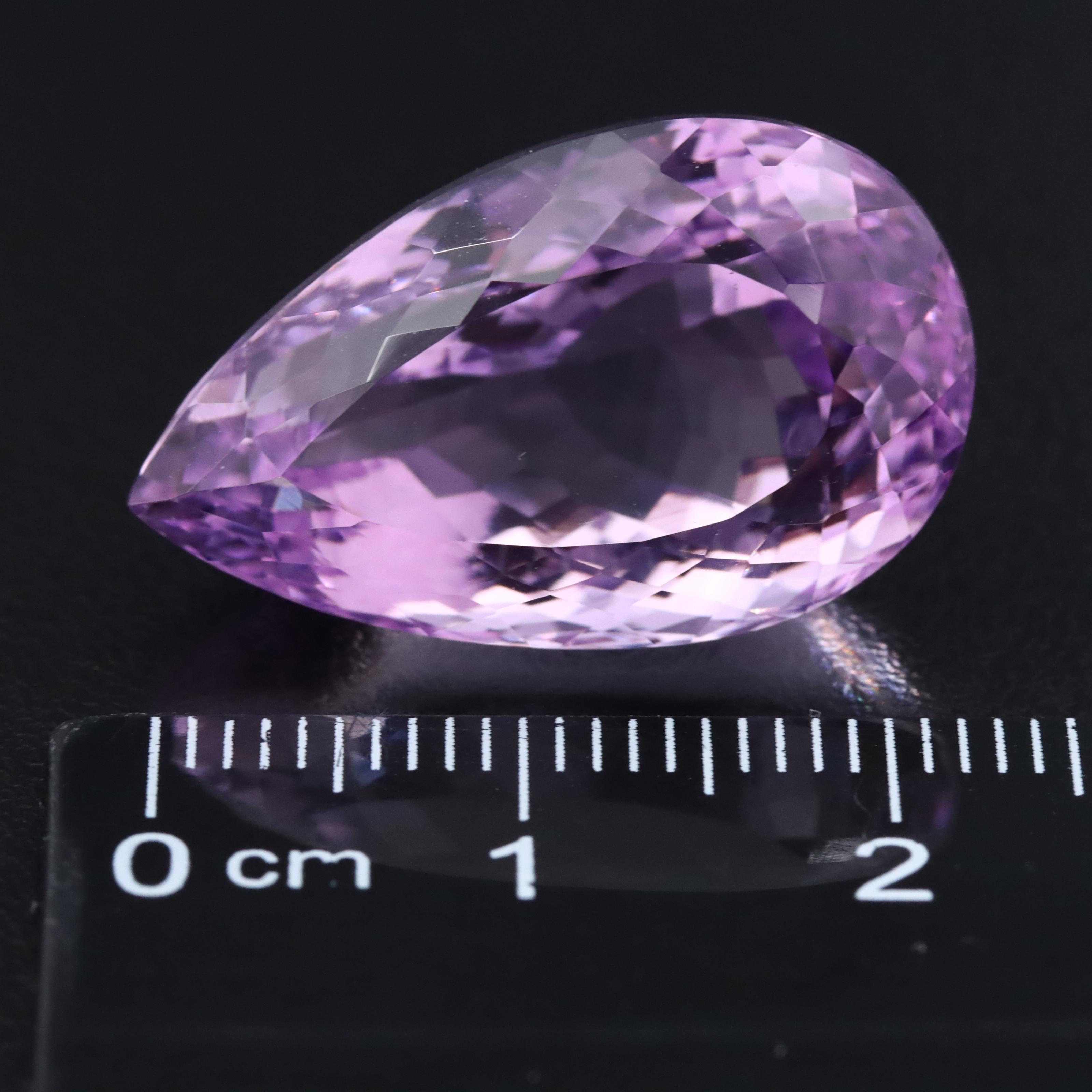Loose 25.60 CT Amethyst