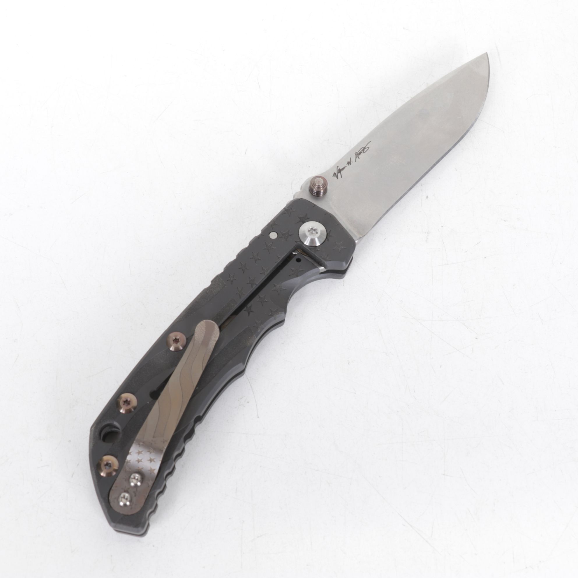 Spartan Blades & Chris Reeve Patriotic Folding Knives