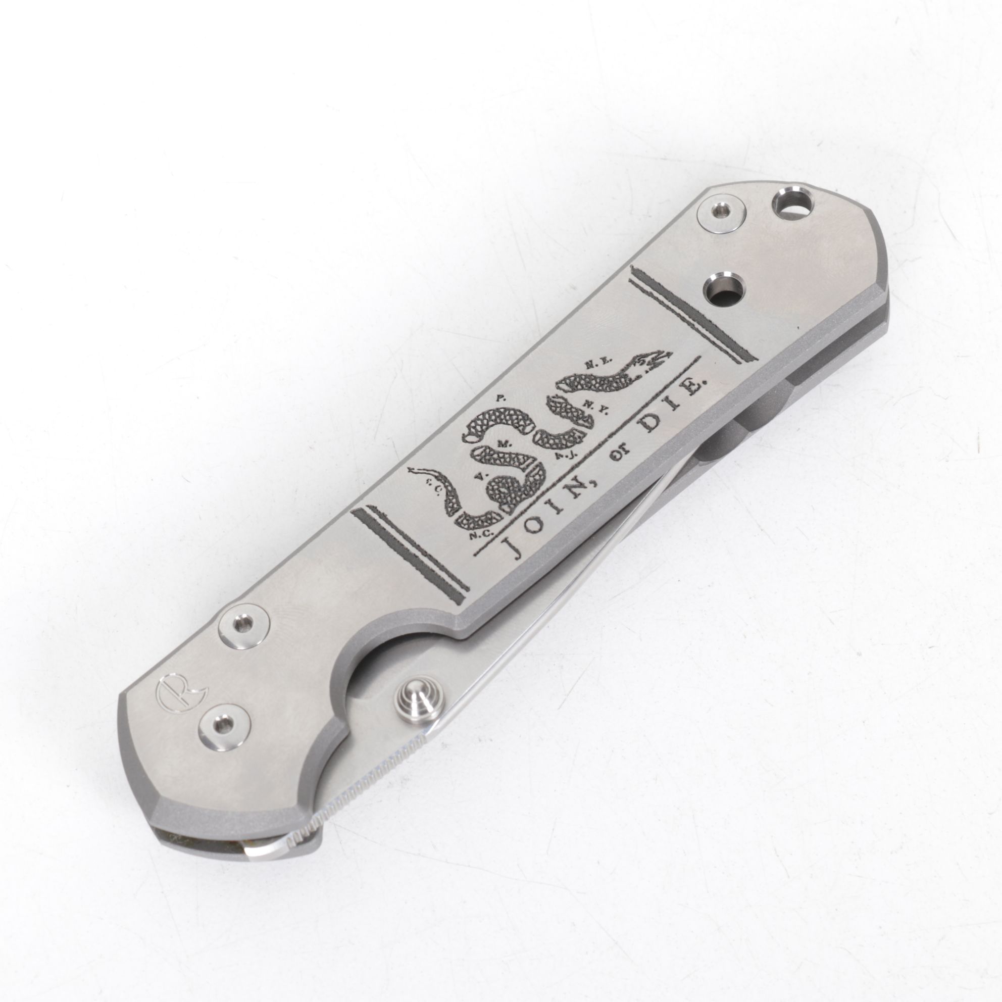 Spartan Blades & Chris Reeve Patriotic Folding Knives