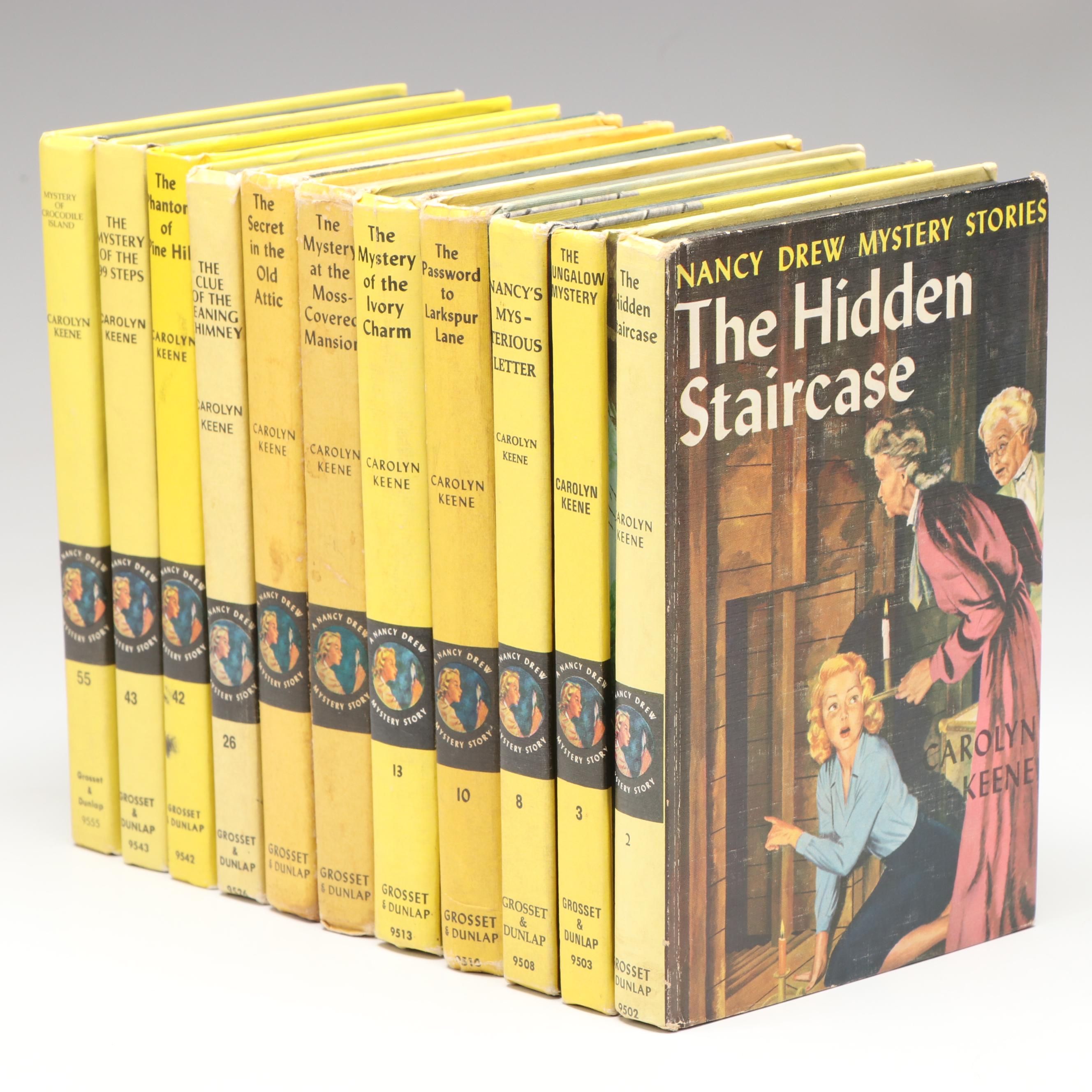 "Nancy Drew" Partial Series by Carolyn Keene, Mid to Late 20th Century