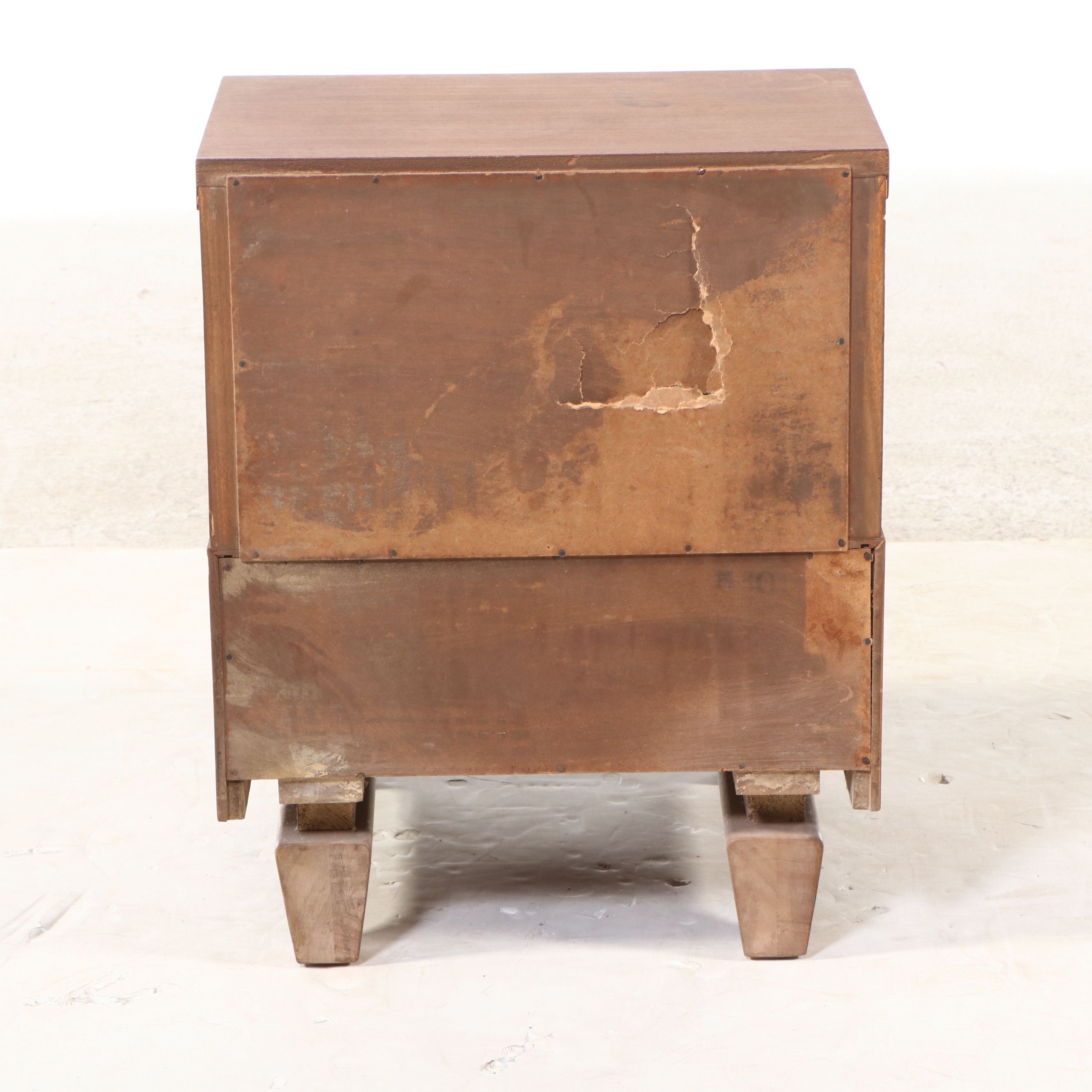 Mid Century Modern Mahogany Nightstand