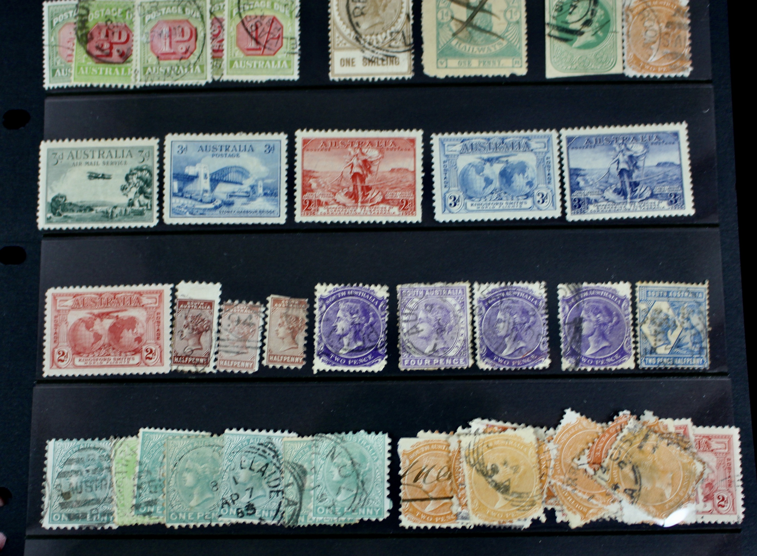 Australia and Colonies Postage Stamp Collection