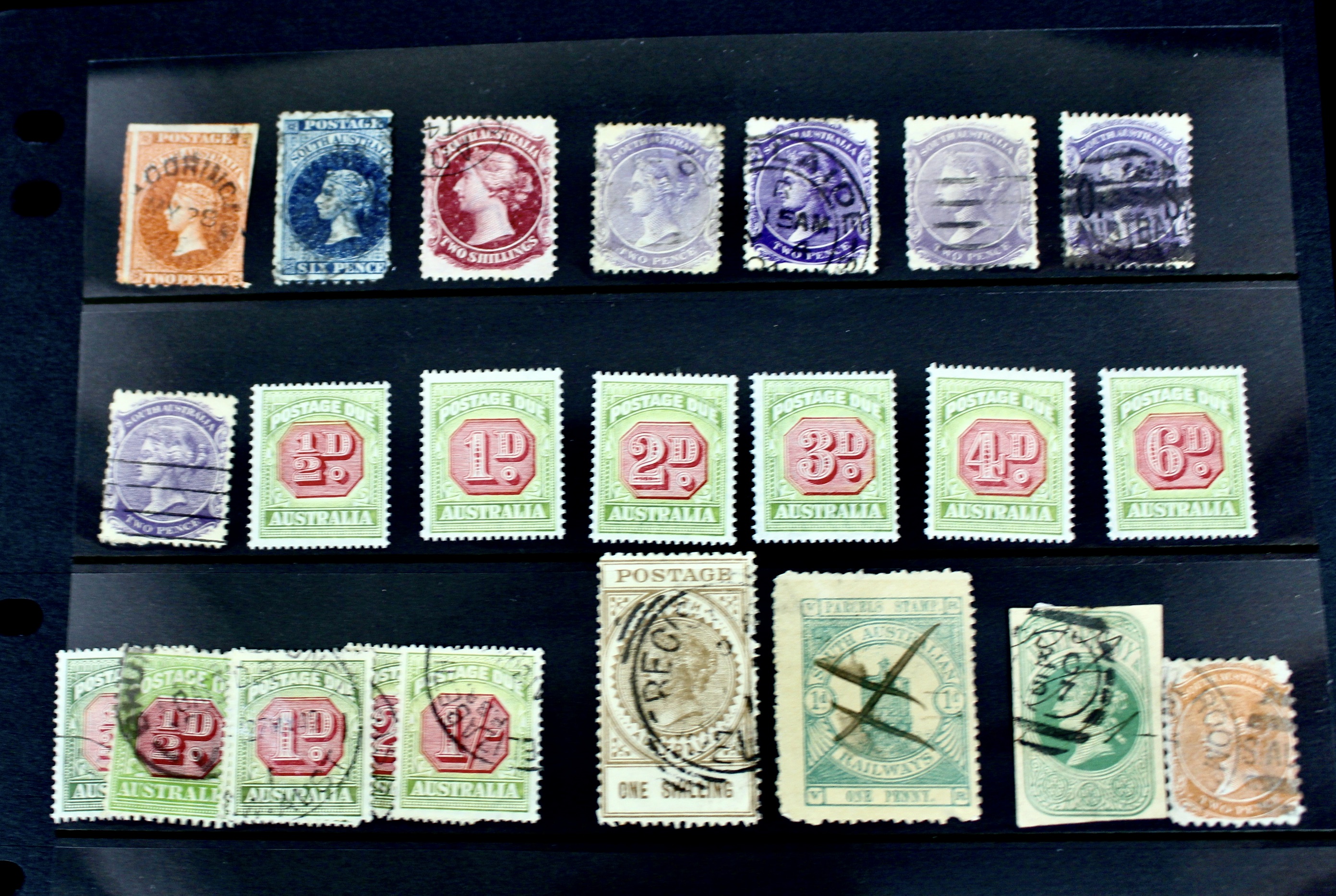 Australia and Colonies Postage Stamp Collection