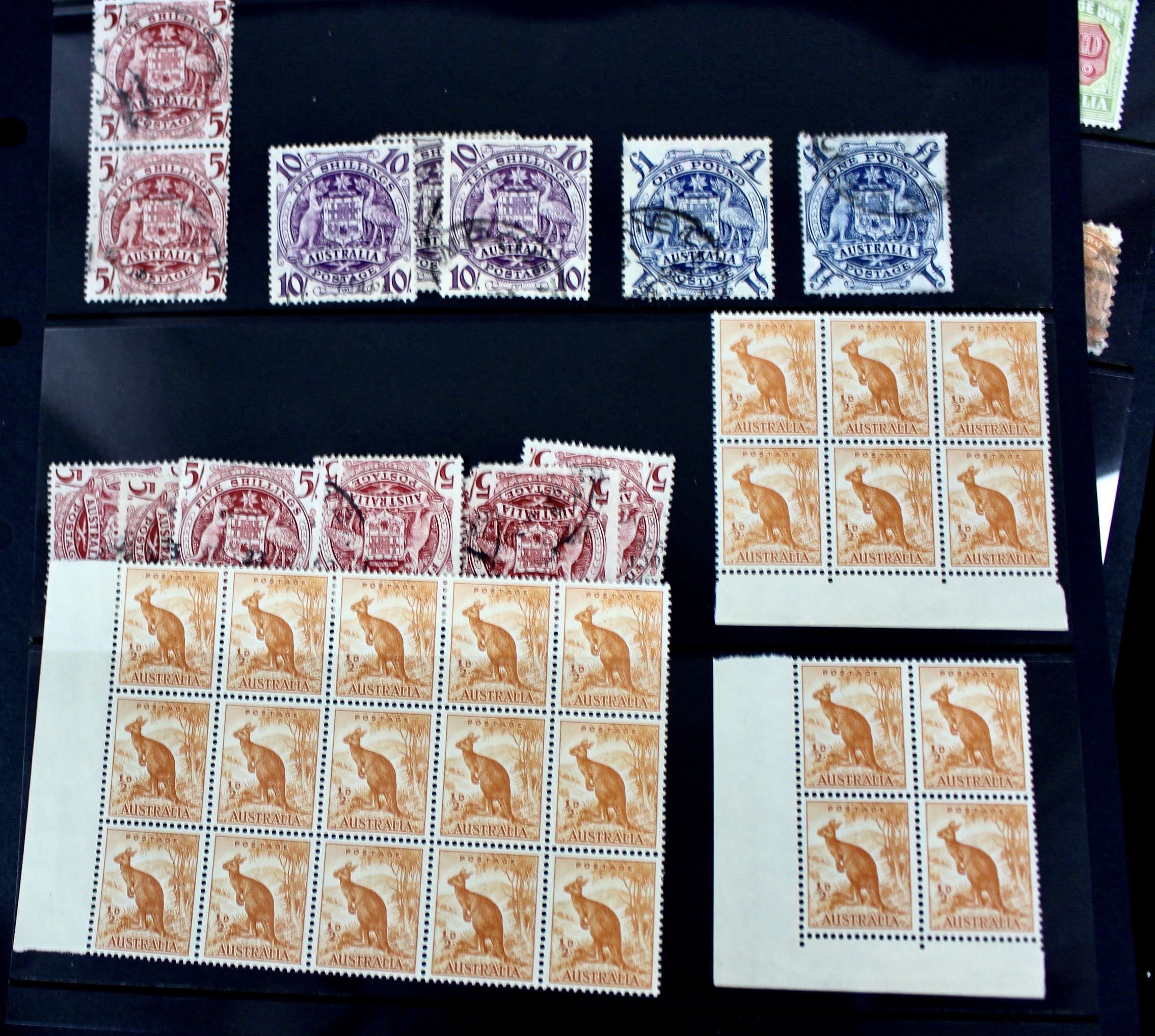 Australia and Colonies Postage Stamp Collection