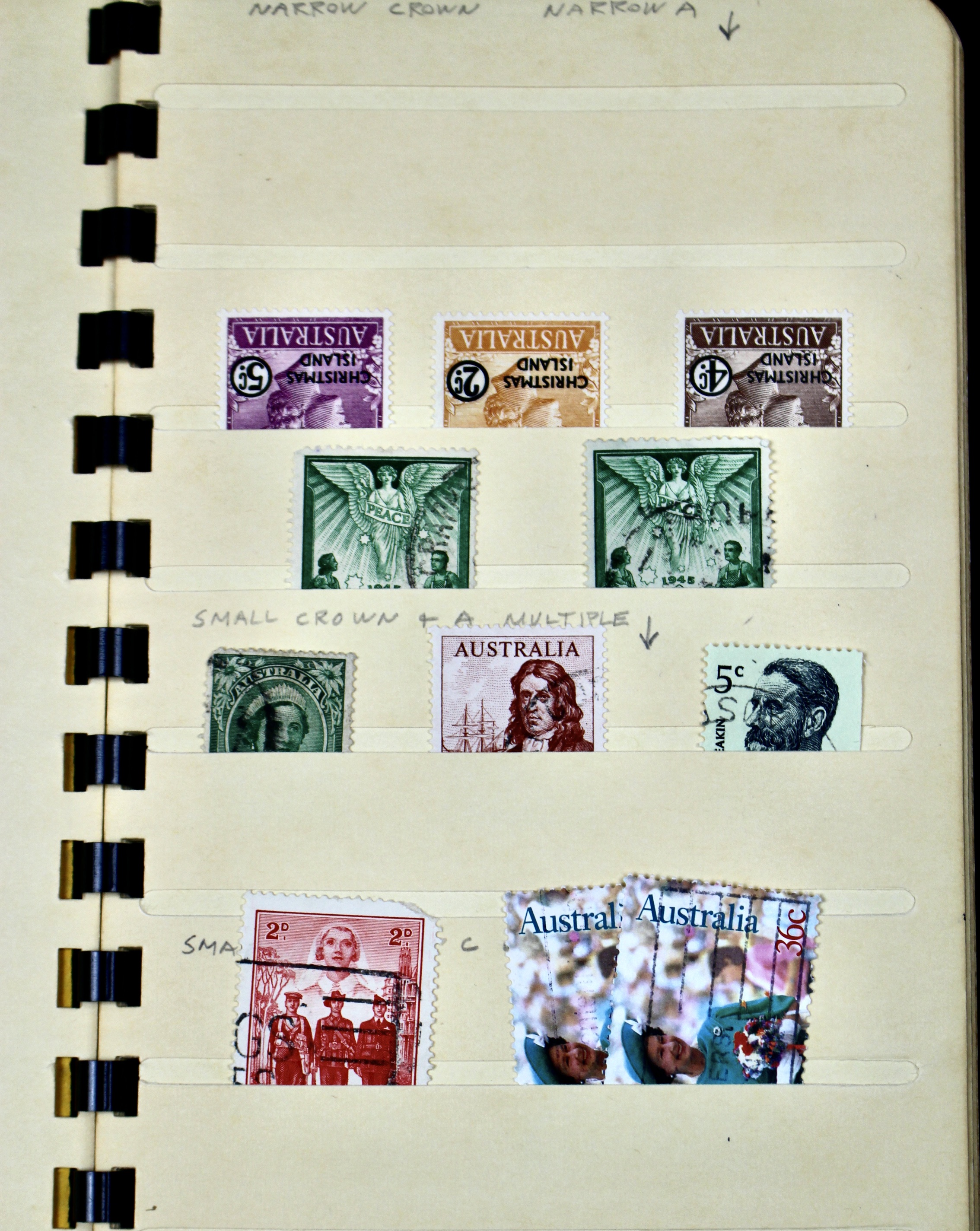 Australia and Colonies Postage Stamp Collection