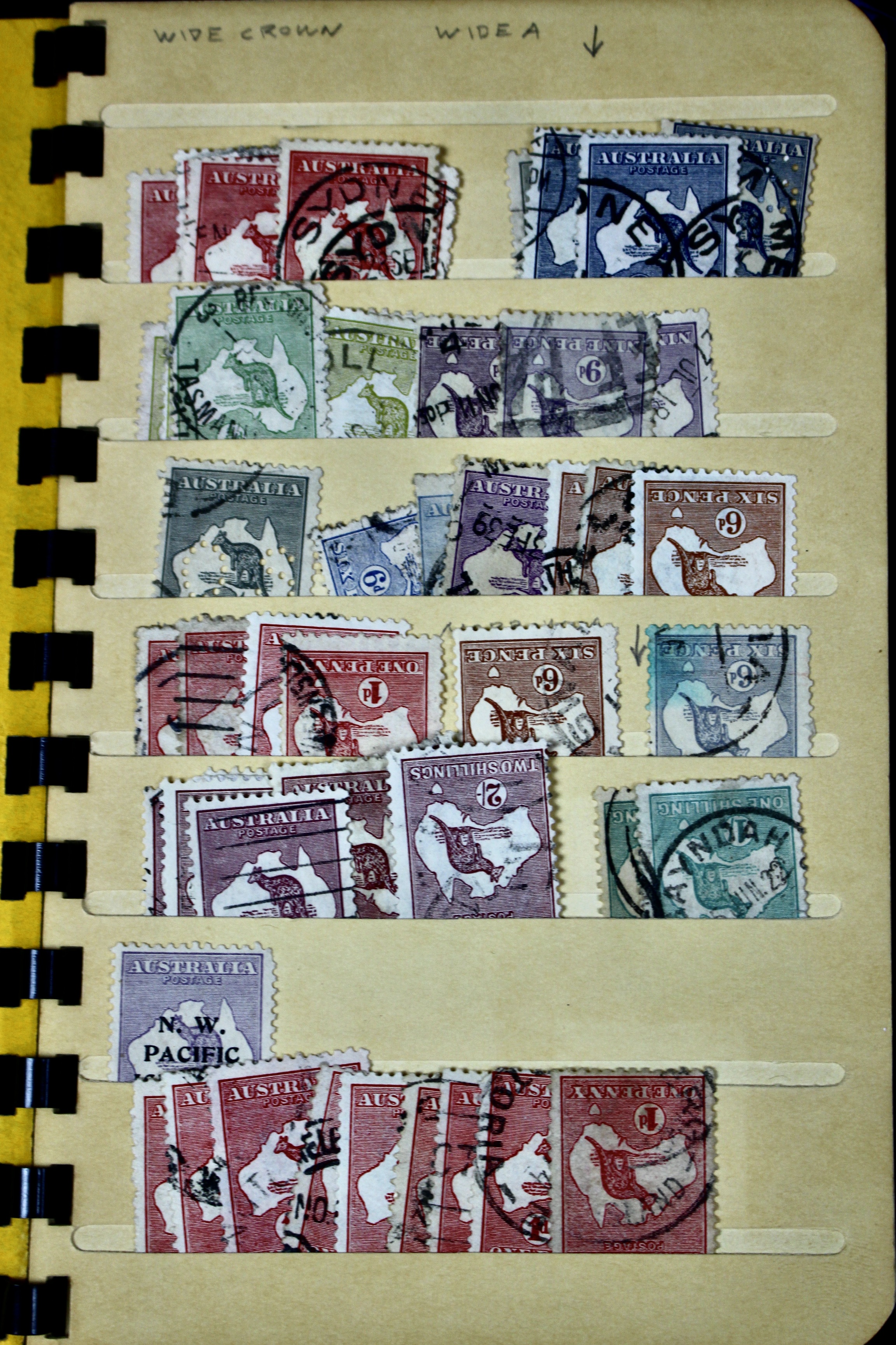 Australia and Colonies Postage Stamp Collection