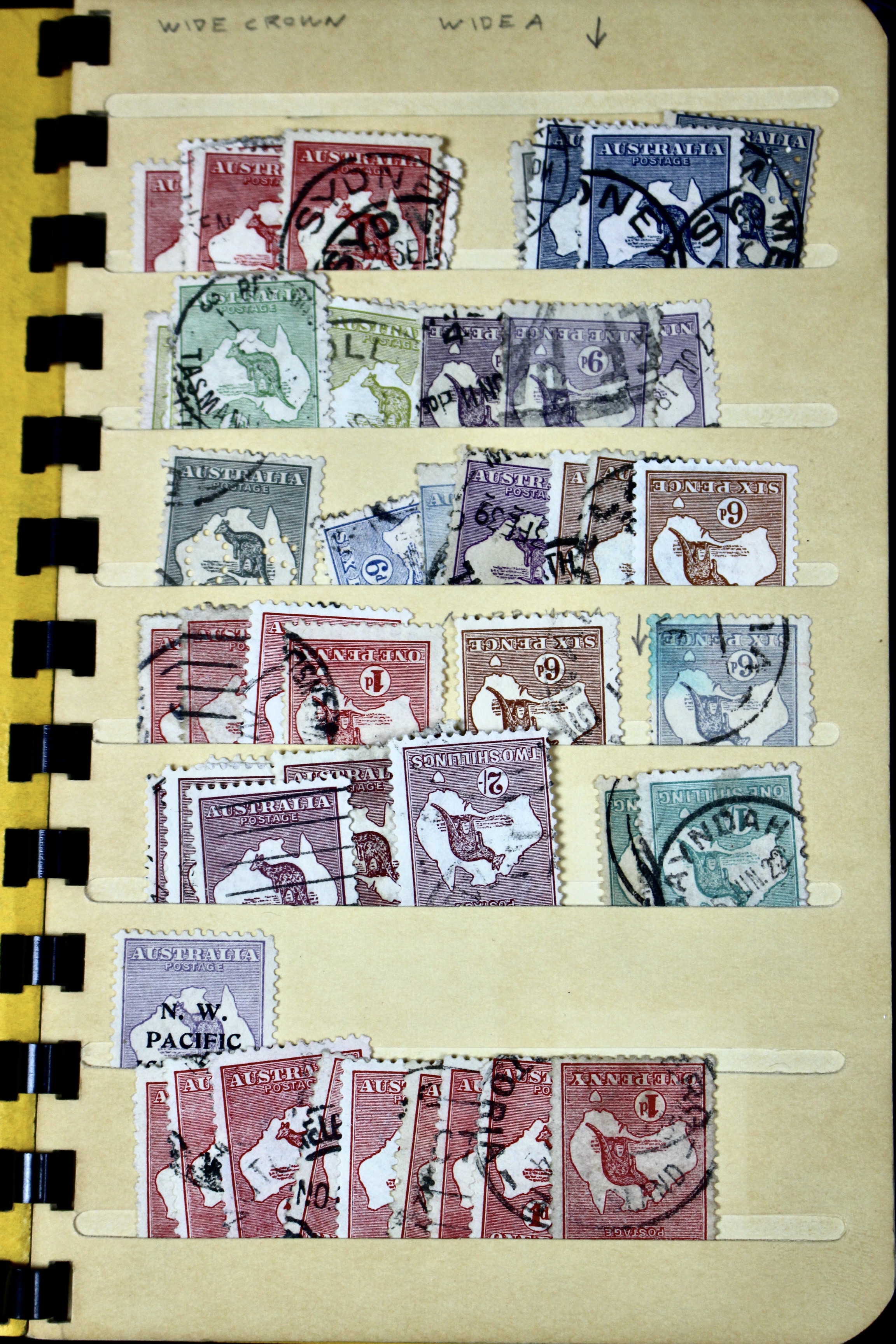 Australia and Colonies Postage Stamp Collection