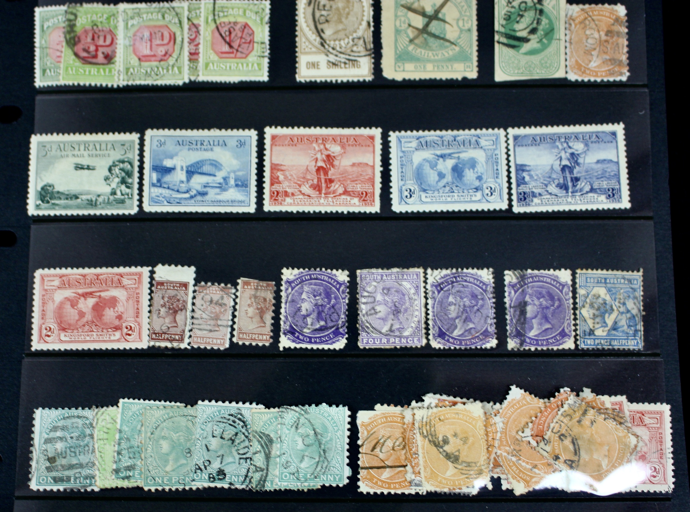 Australia and Colonies Postage Stamp Collection