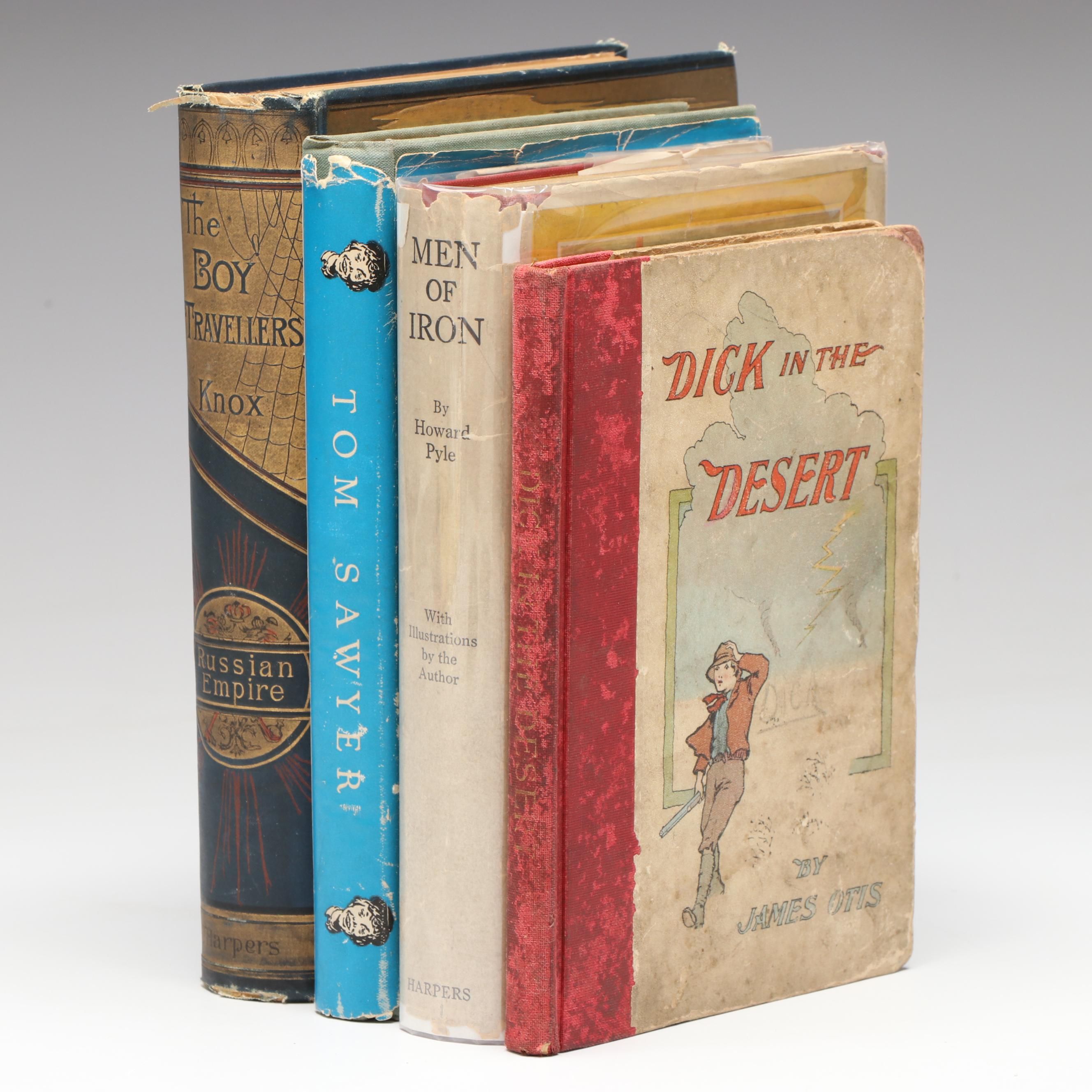 Norman Rockwell Illustrated "Adventures of Tom Sawyer" by Mark Twain and More