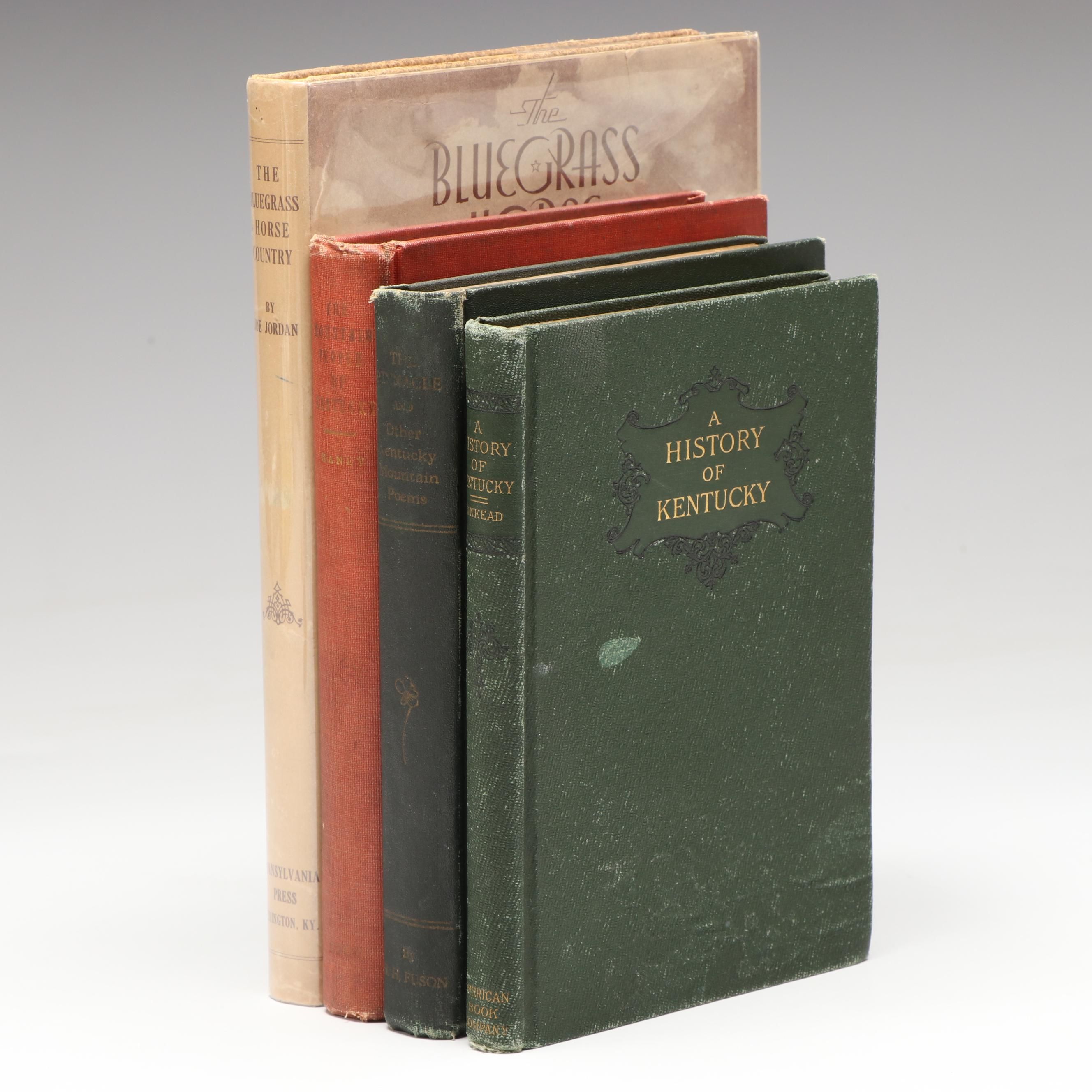 Signed Limited Edition "Bluegrass Horse Country" by Joe Jordan and More Books