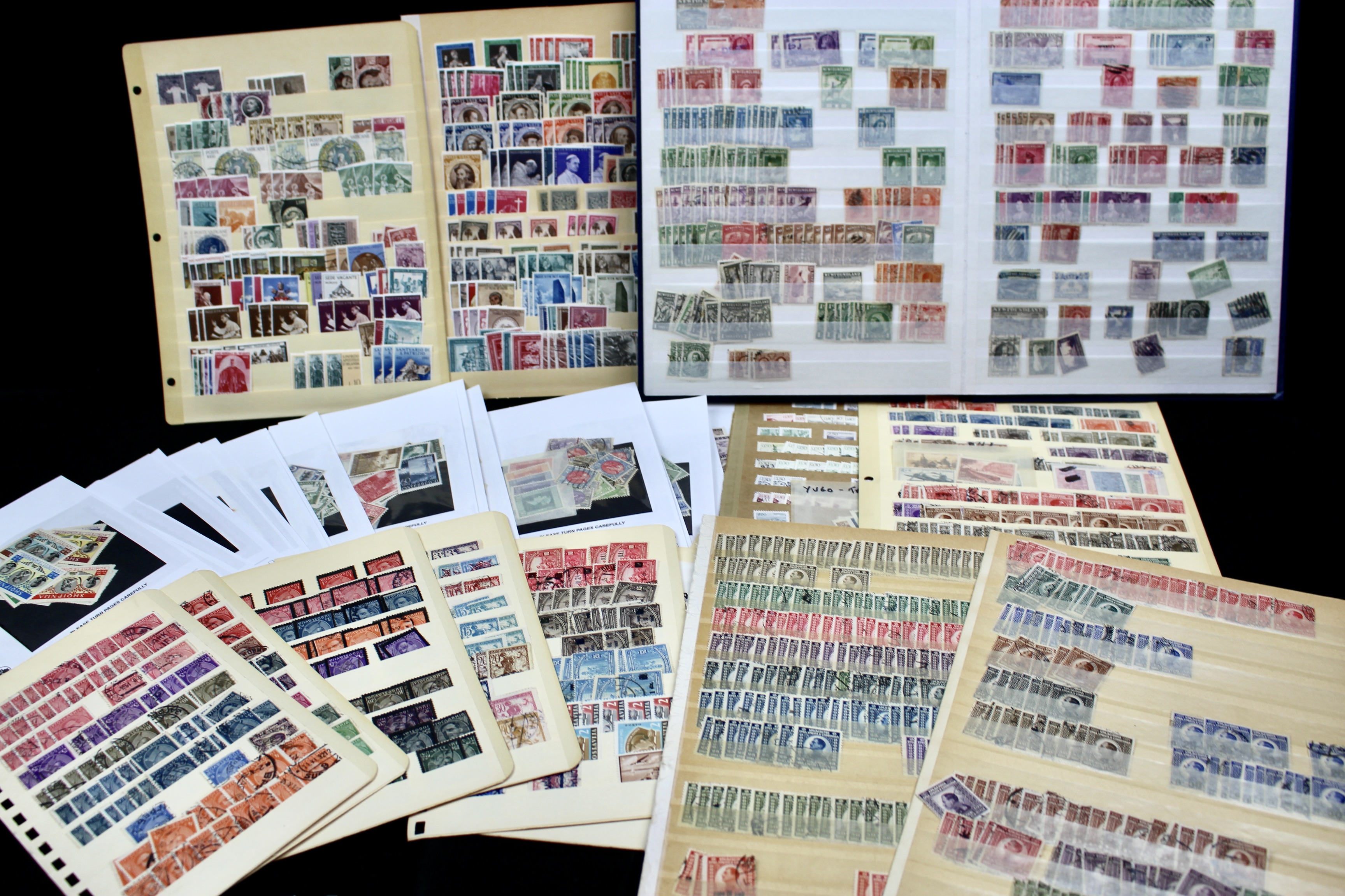 Foreign Postage Stamp Collection, Over 2,000 Stamps