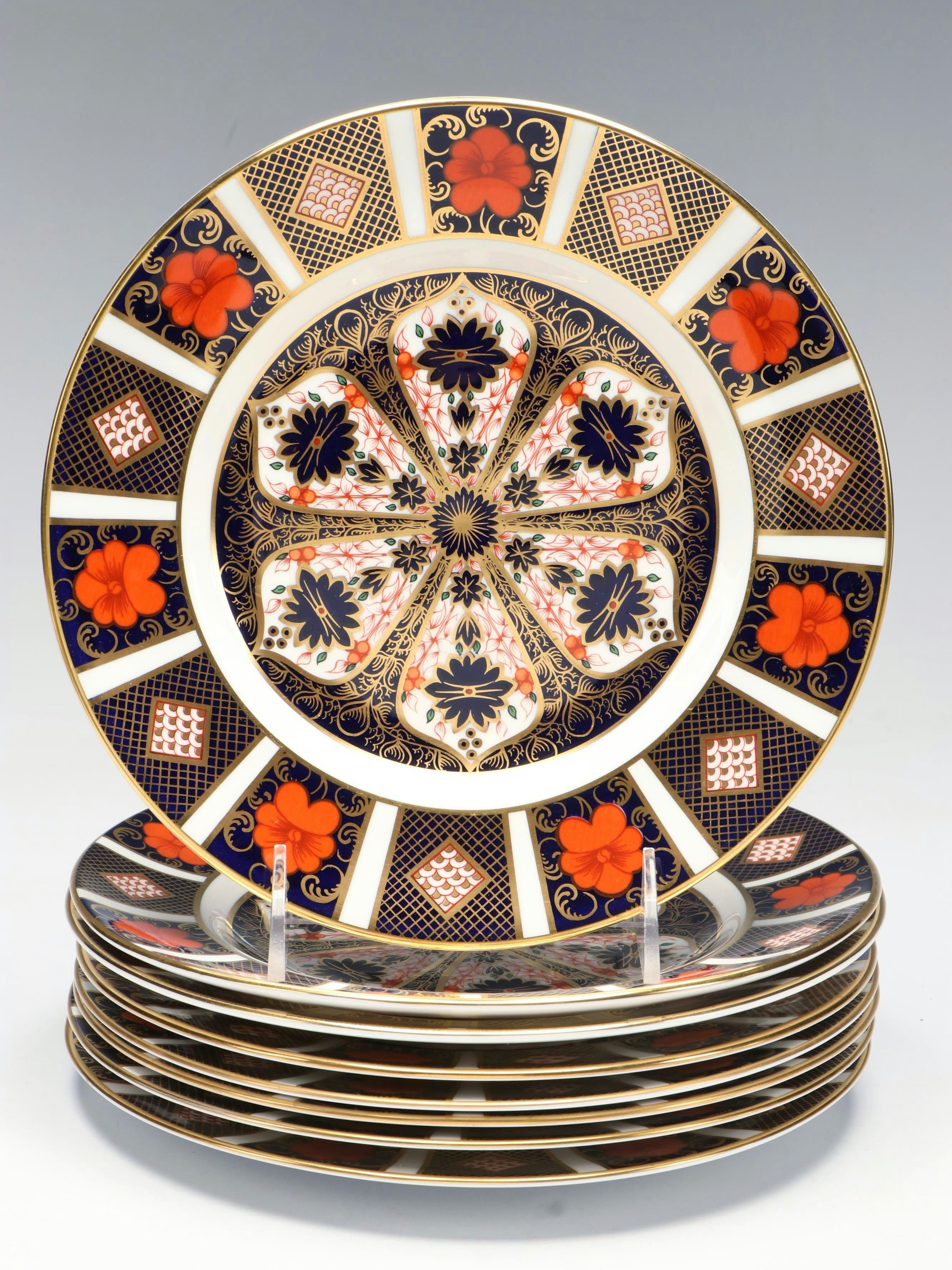 Royal Crown Derby "Old Imari" and "Traditional Imari" Bone China Dinnerware