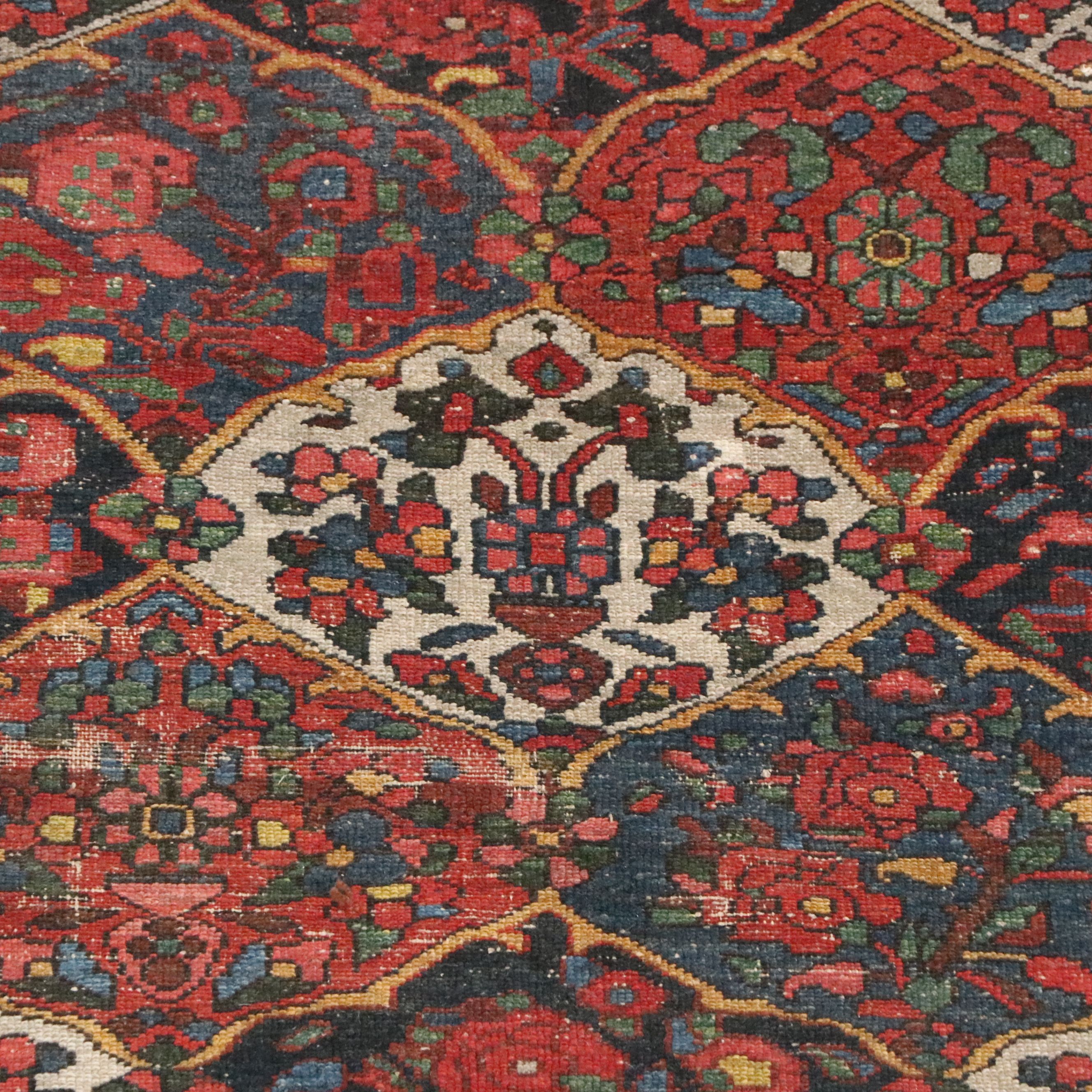 5'1 x 6'8 Hand-Knotted Persian Bakhtiari Area Rug