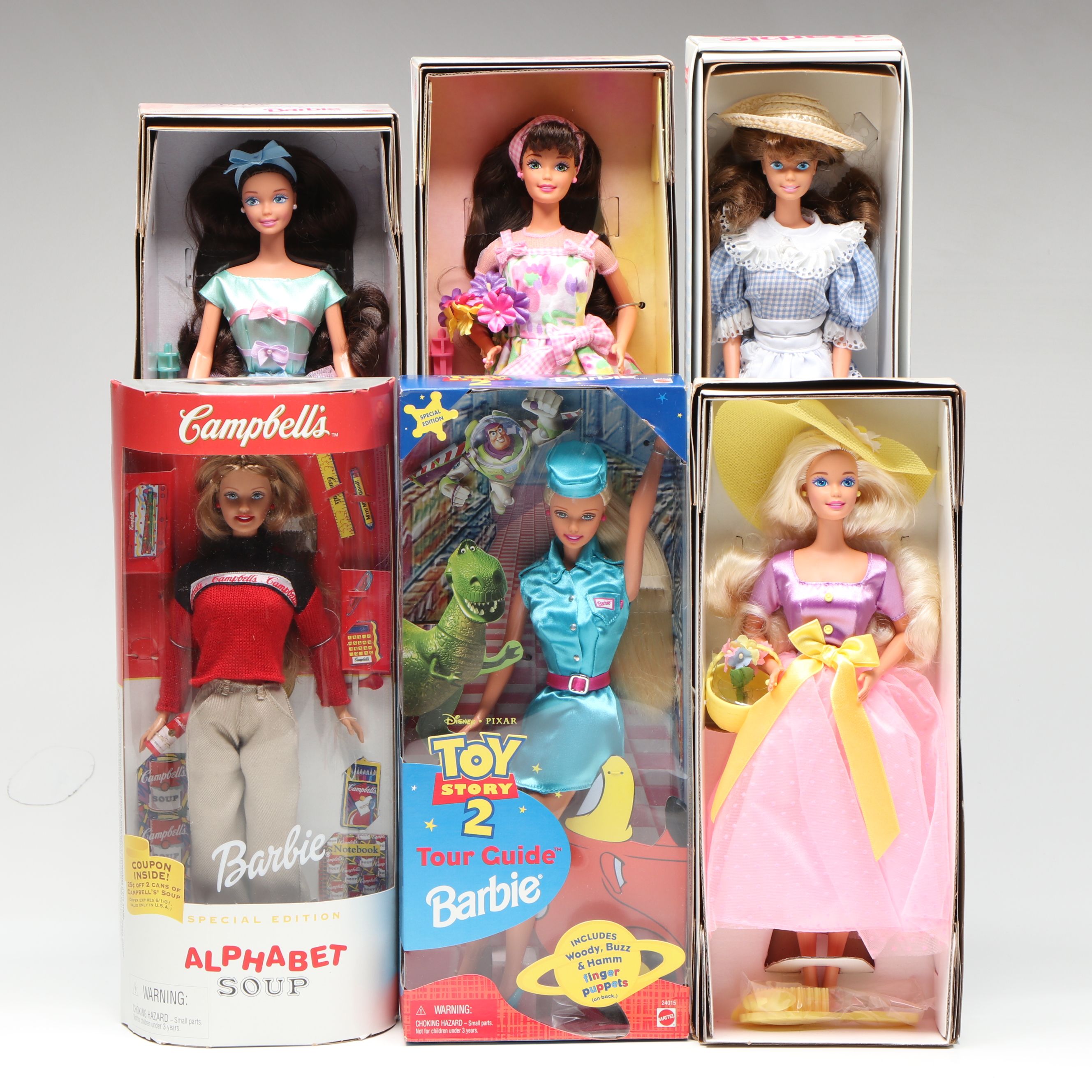 Avon Spring Series Barbie Dolls with Other Special Edition Barbie Dolls