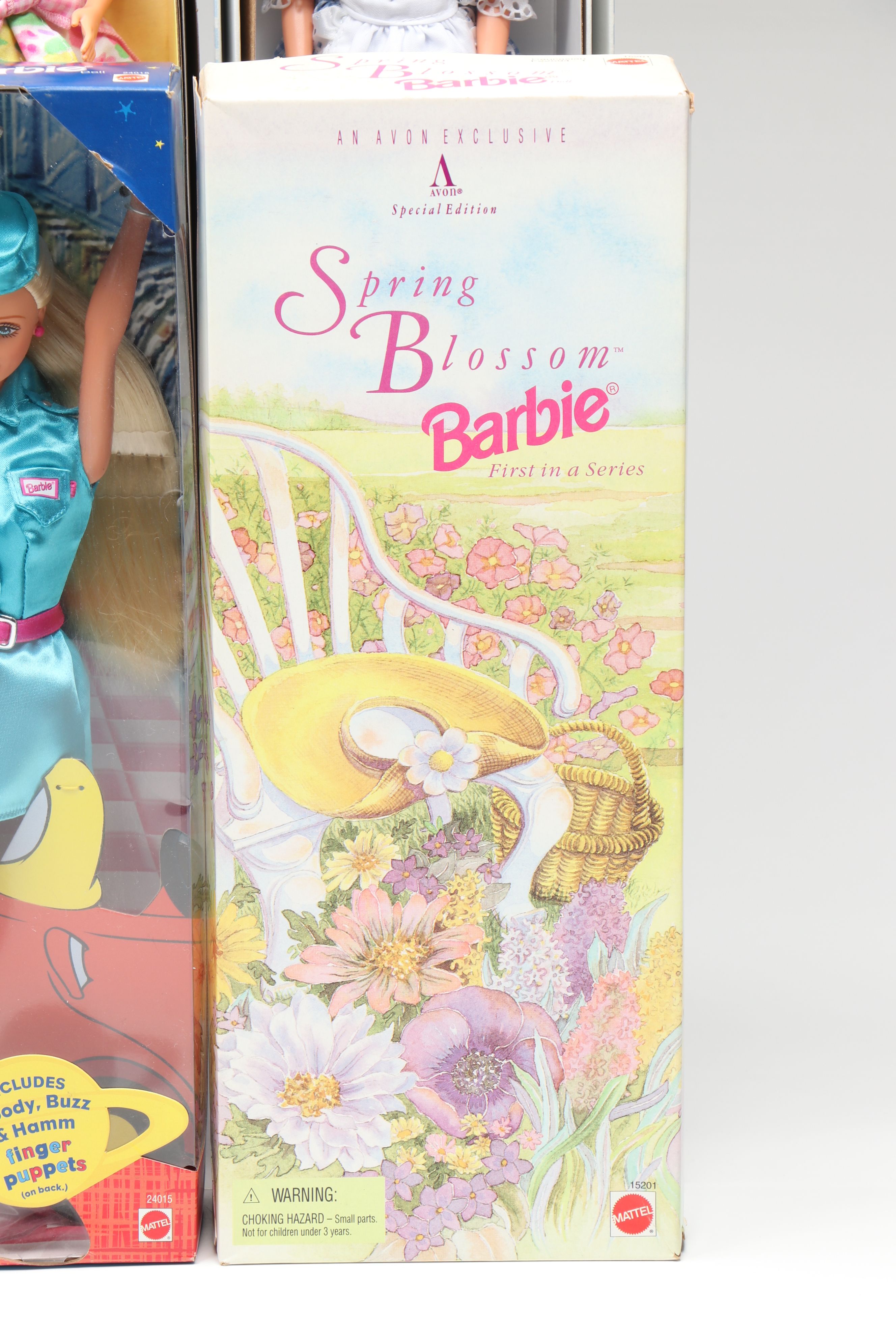 Avon Spring Series Barbie Dolls with Other Special Edition Barbie Dolls