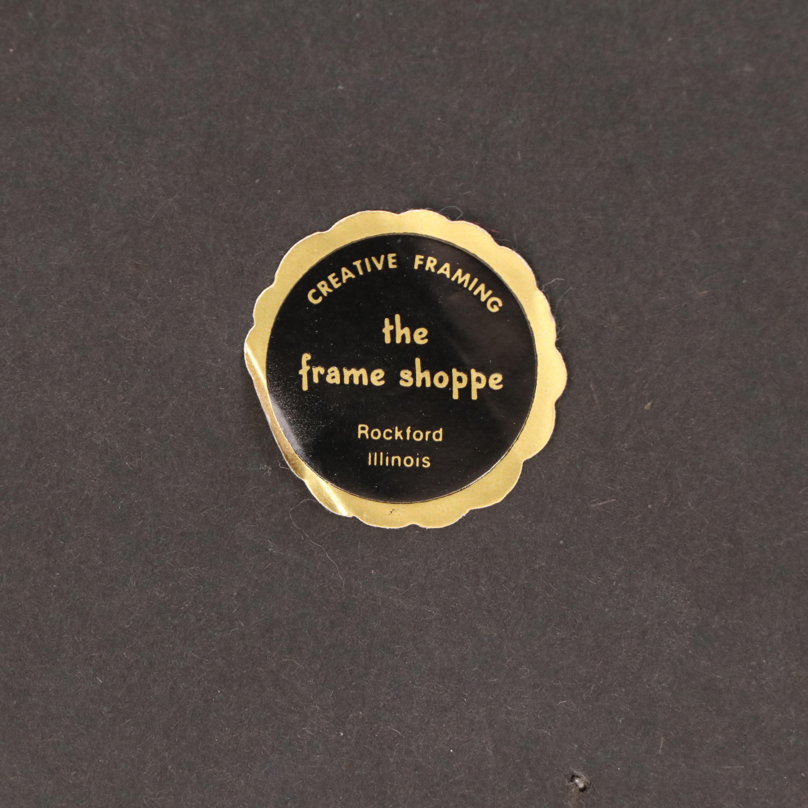 Cross Stitch and Embroidered Felt Decorative Textiles, Mid-20th Century