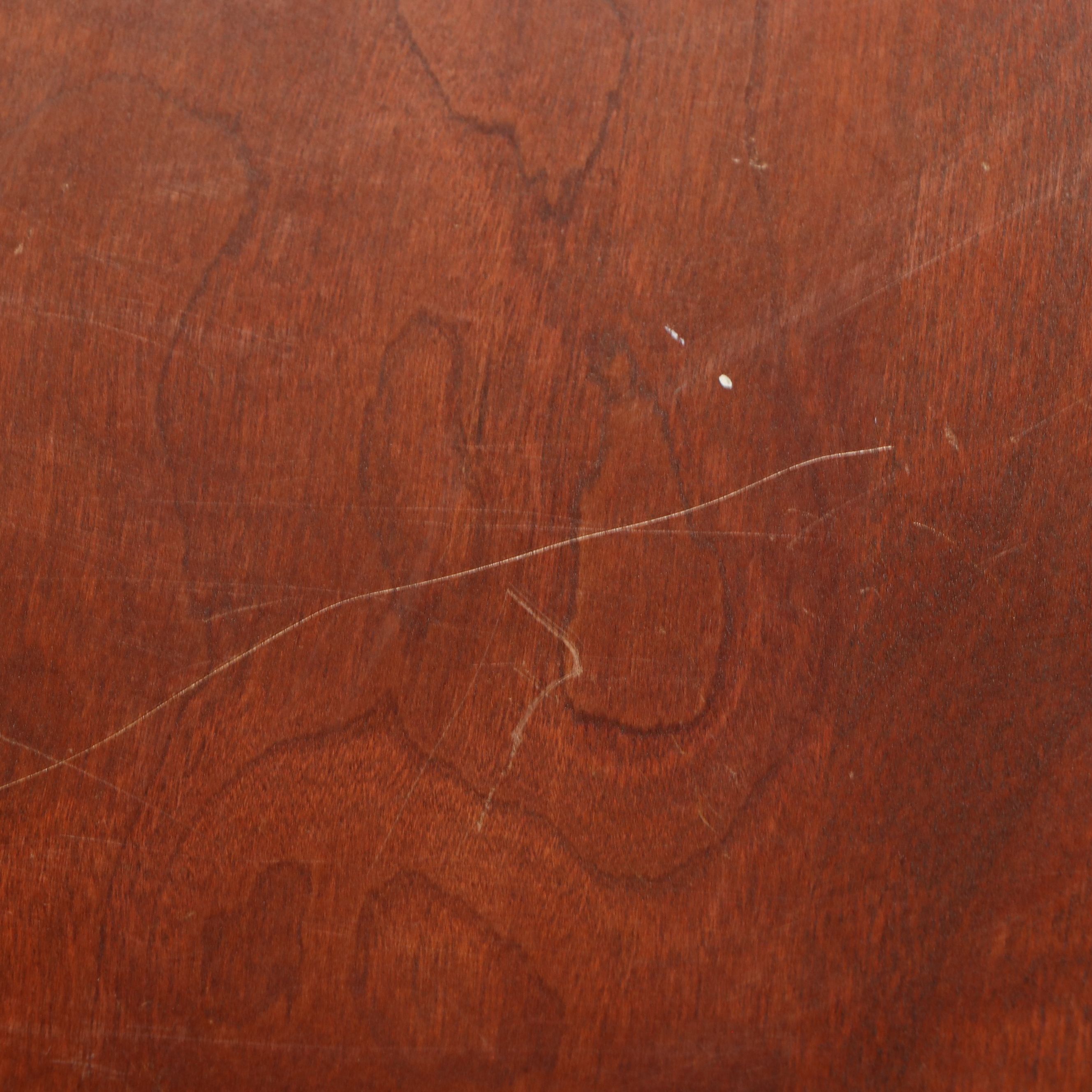 Shaker Style Cherry Two-Drawer Console Table