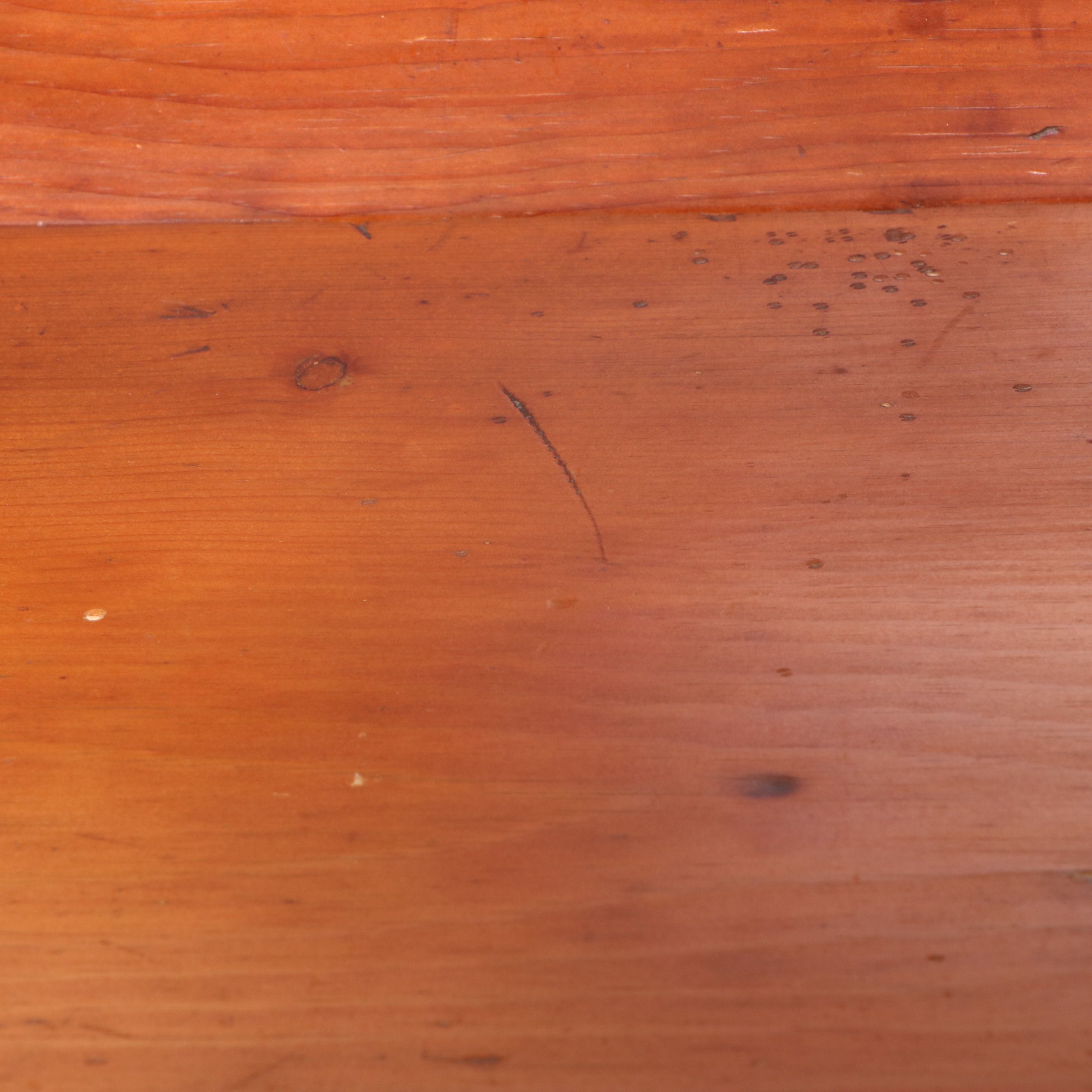 Empire Style Pine and Hardwood Chest of Drawers, Late 19th to Early 20th Century