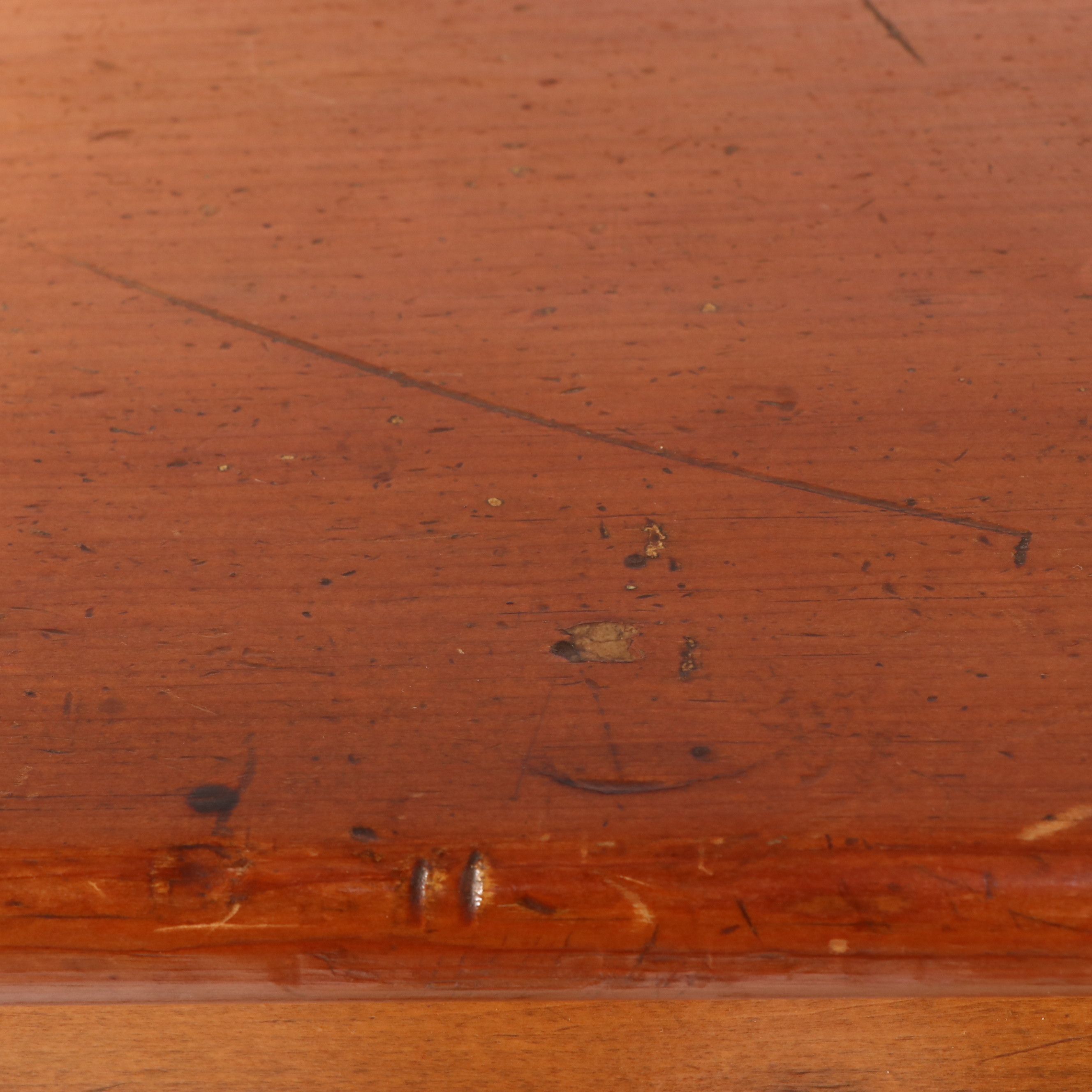 Empire Style Pine and Hardwood Chest of Drawers, Late 19th to Early 20th Century