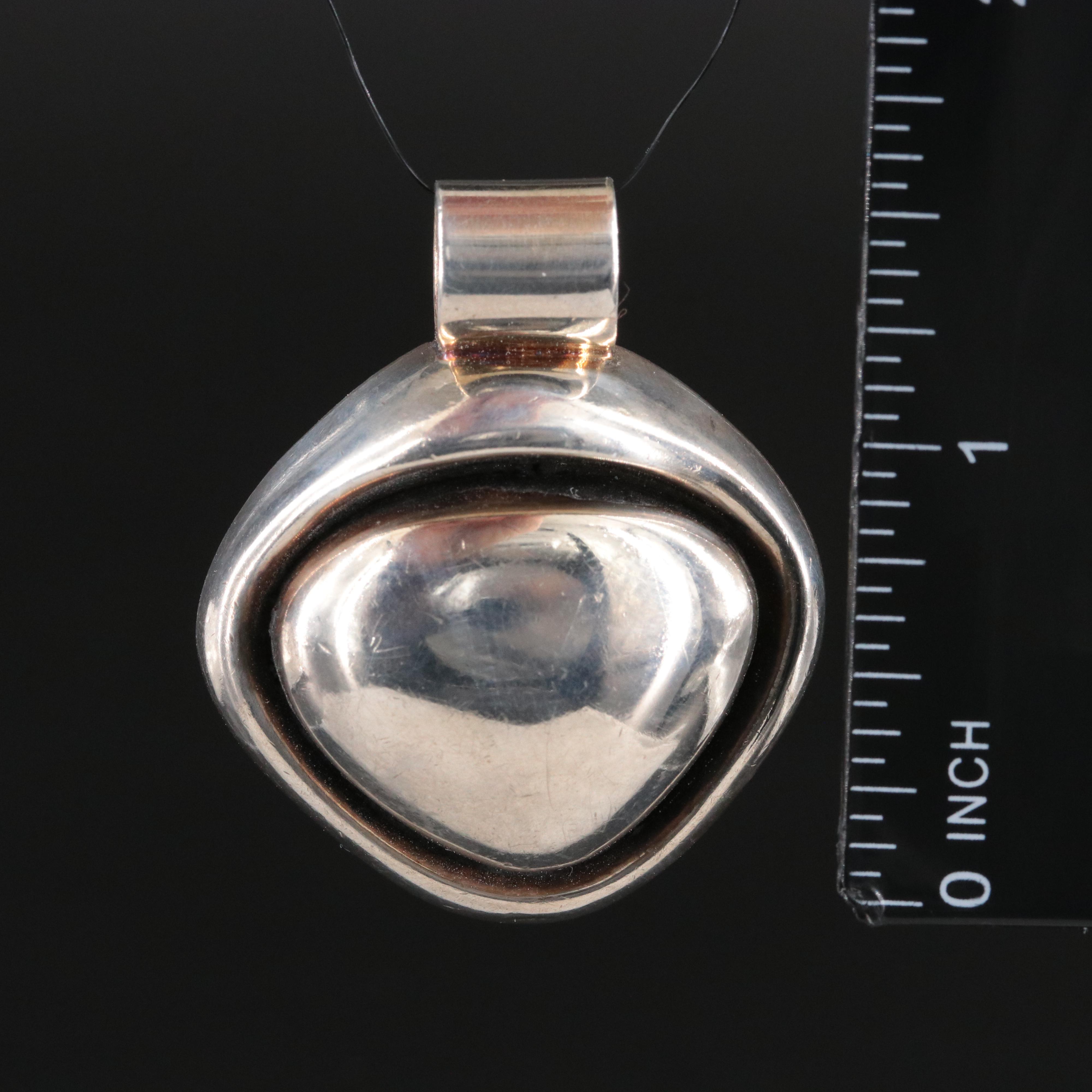 Sterling Slide Pendant