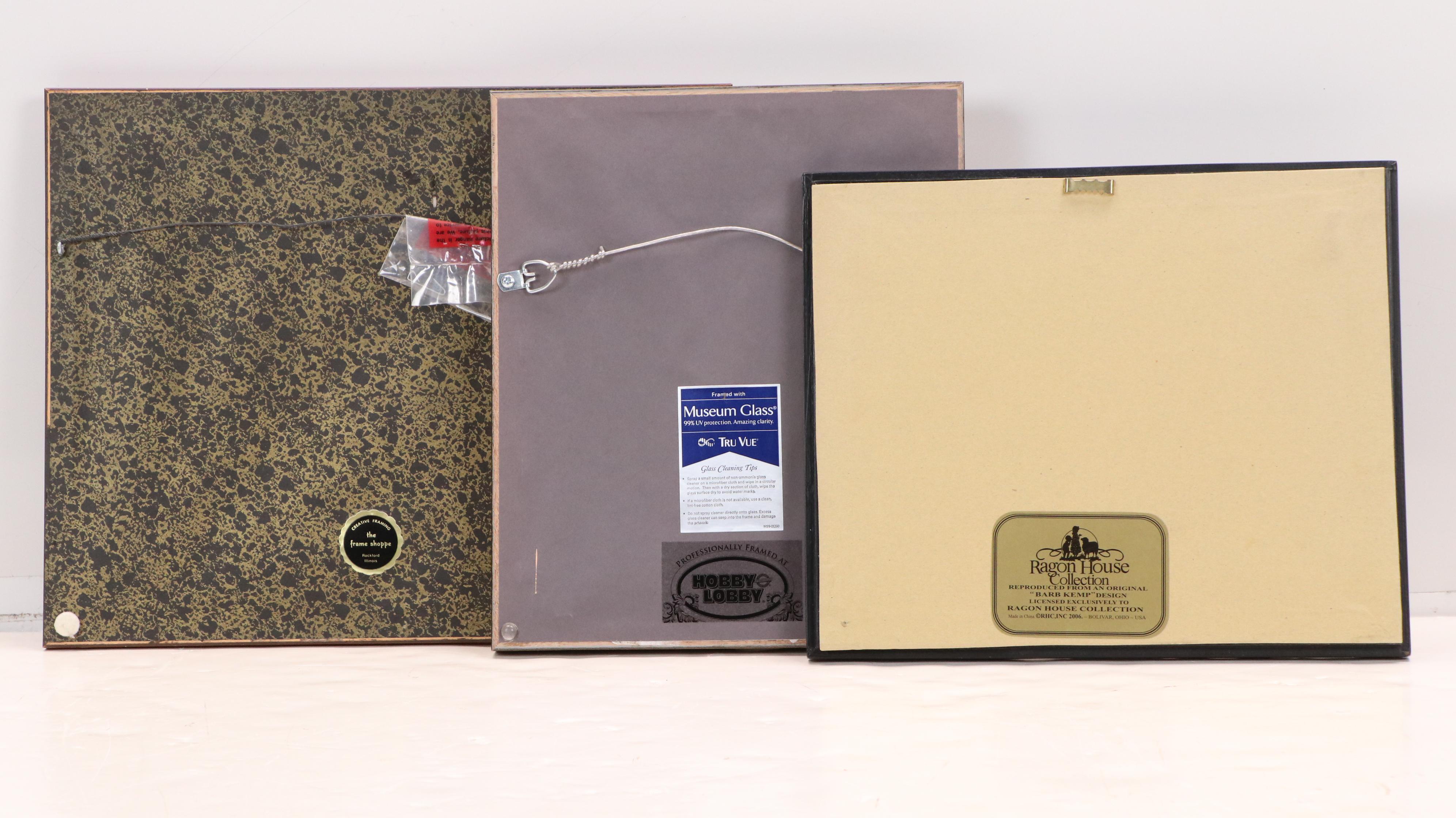 Tufting and Cross-Stitch American Textile Art, Late 19th to Early 20th Century