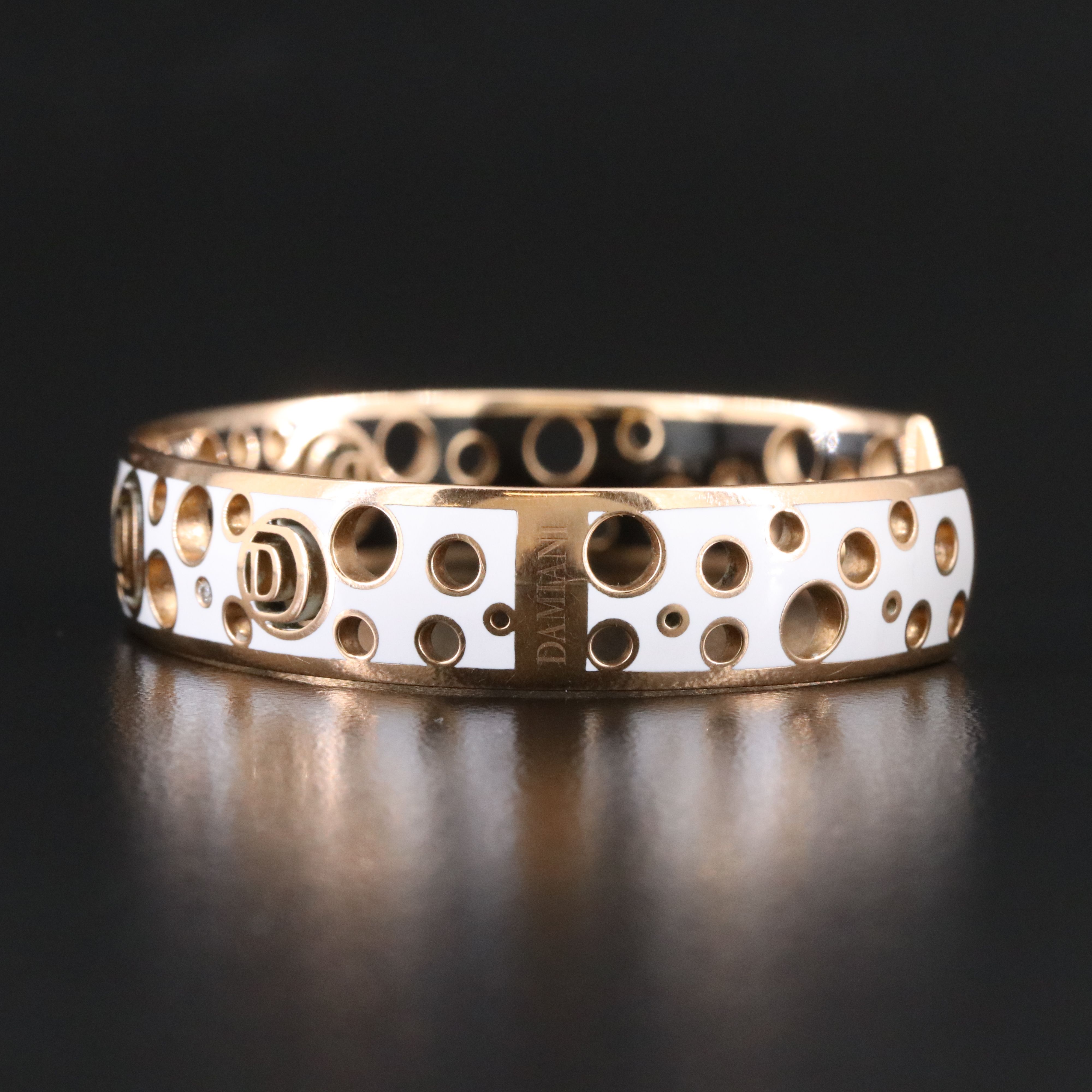 Damiani  Damianissima 18K Rose Gold Cuff Bracelet