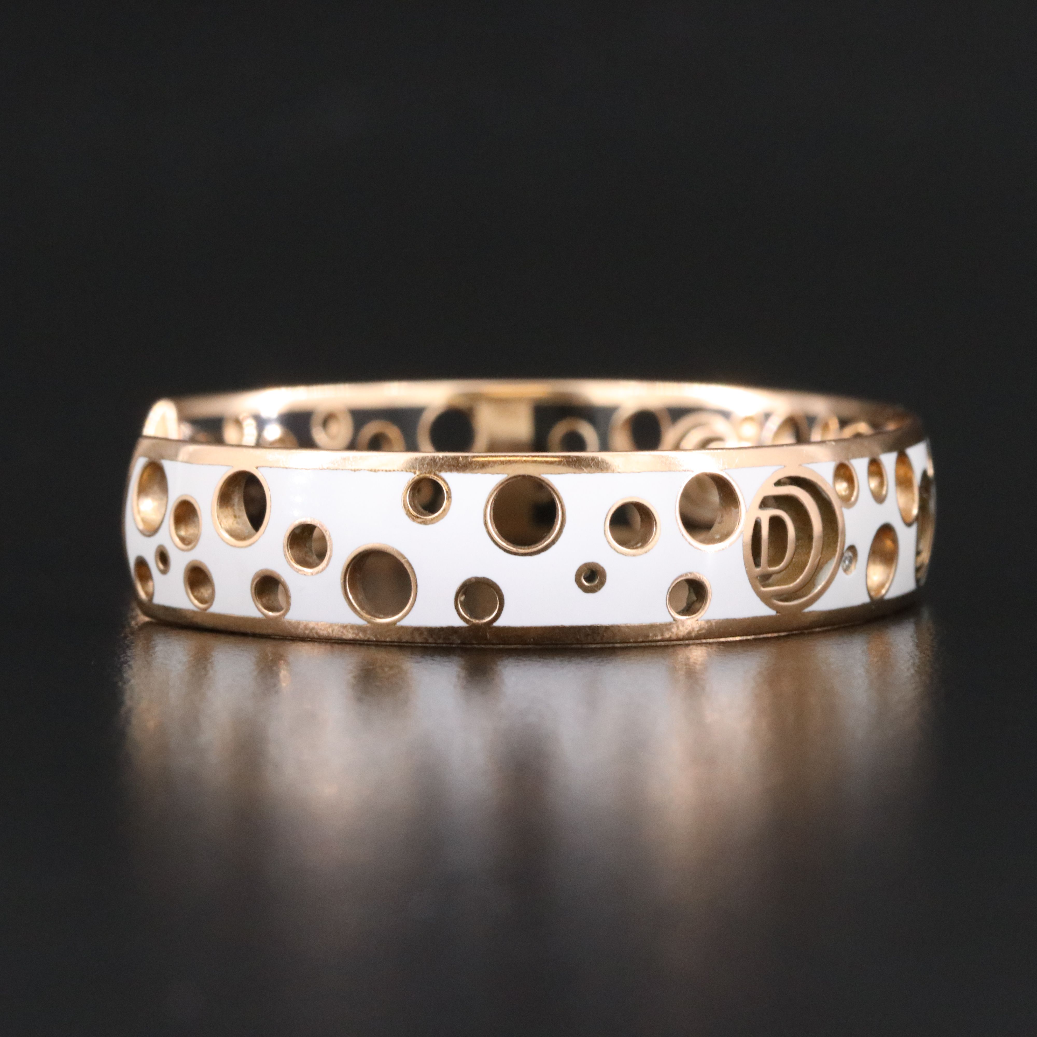 Damiani  Damianissima 18K Rose Gold Cuff Bracelet