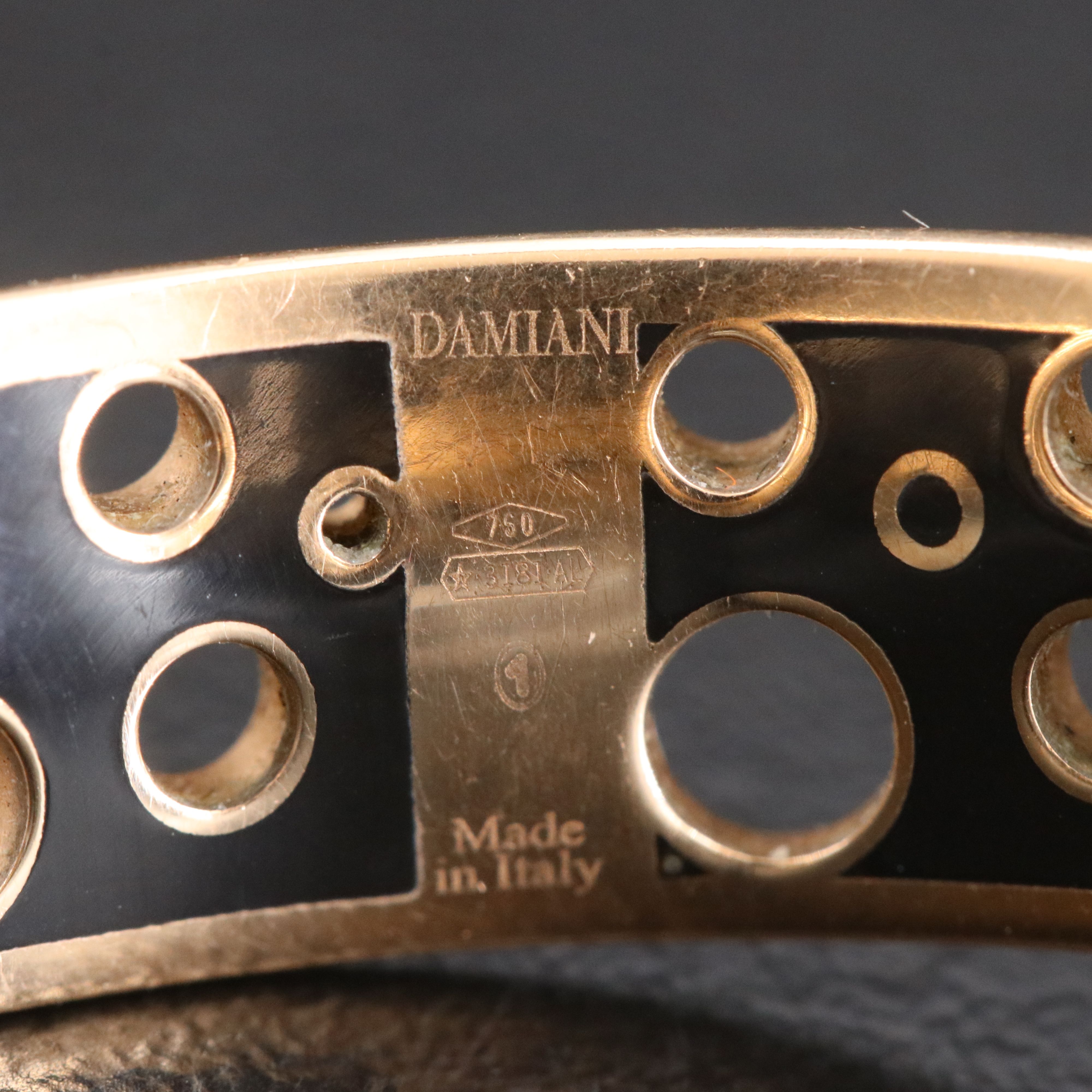 Damiani  Damianissima 18K Rose Gold Cuff Bracelet