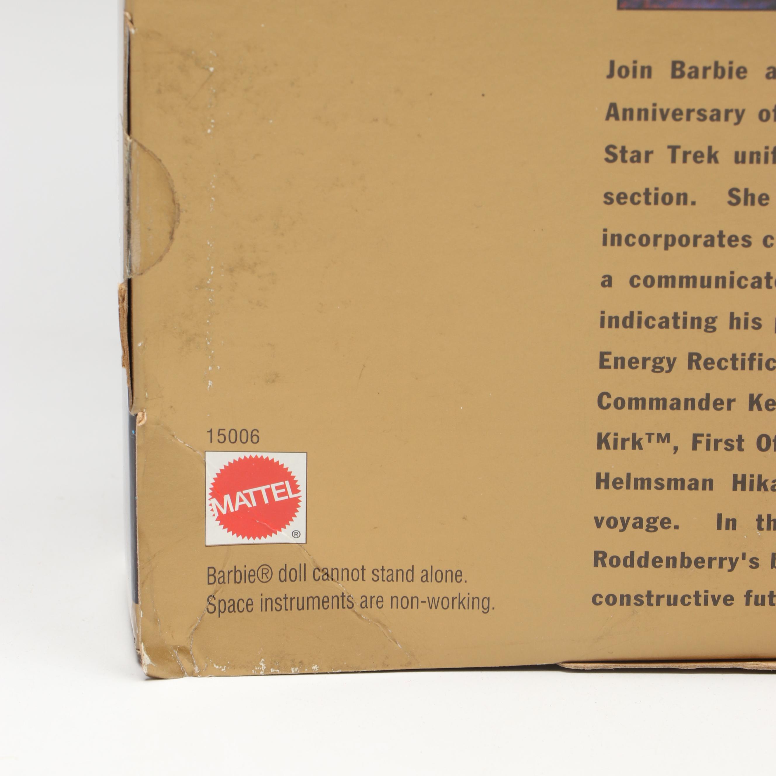 Star Trek Barbie and Ken Collector Edition Dolls, 1996