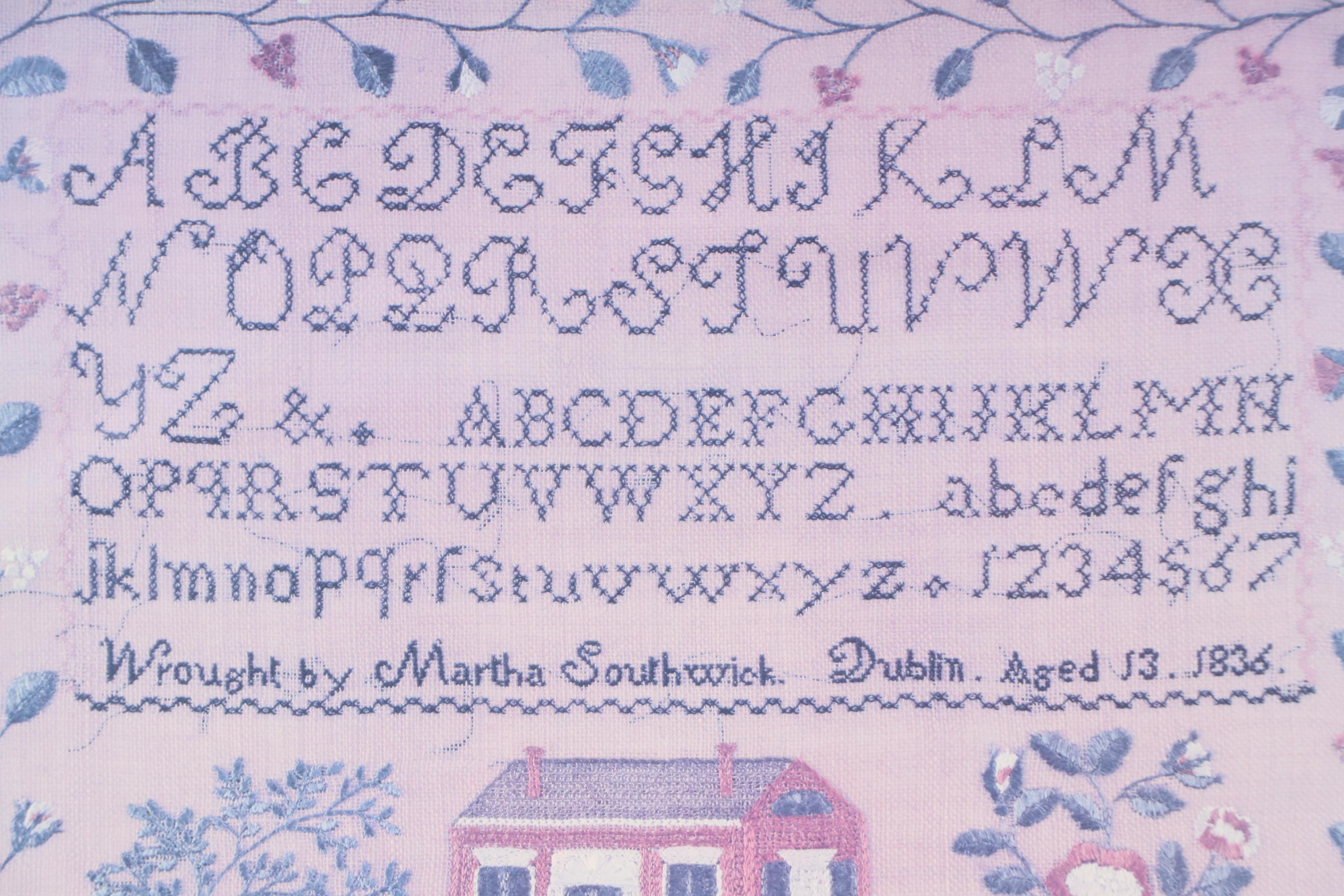 Traditional Embroidery Panels and Offset Lithographs, Mid to Late 20th Century